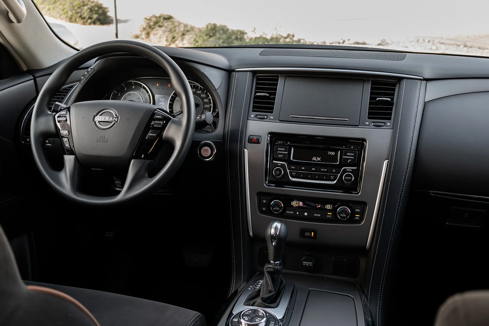 Rent Nissan Patrol  Black 2024 in Abu Dhabi - 4 