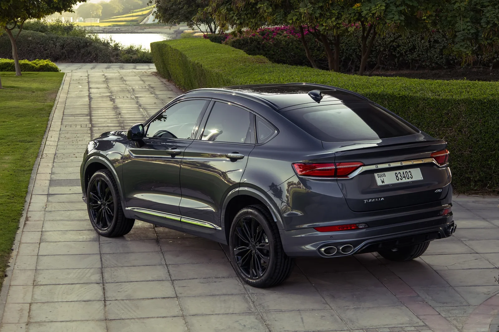 Rent Geely Tugella GF Grey 2024 in Abu Dhabi - 7 