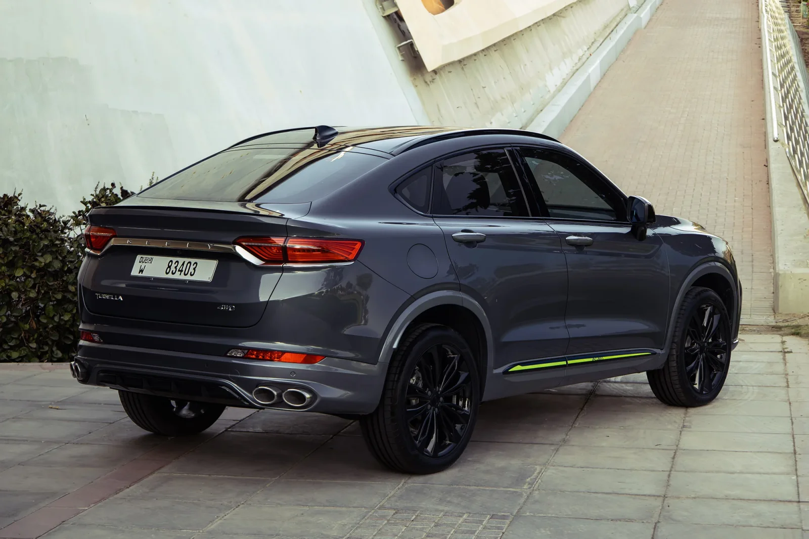 Rent Geely Tugella GF Grey 2024 in Abu Dhabi - 15 