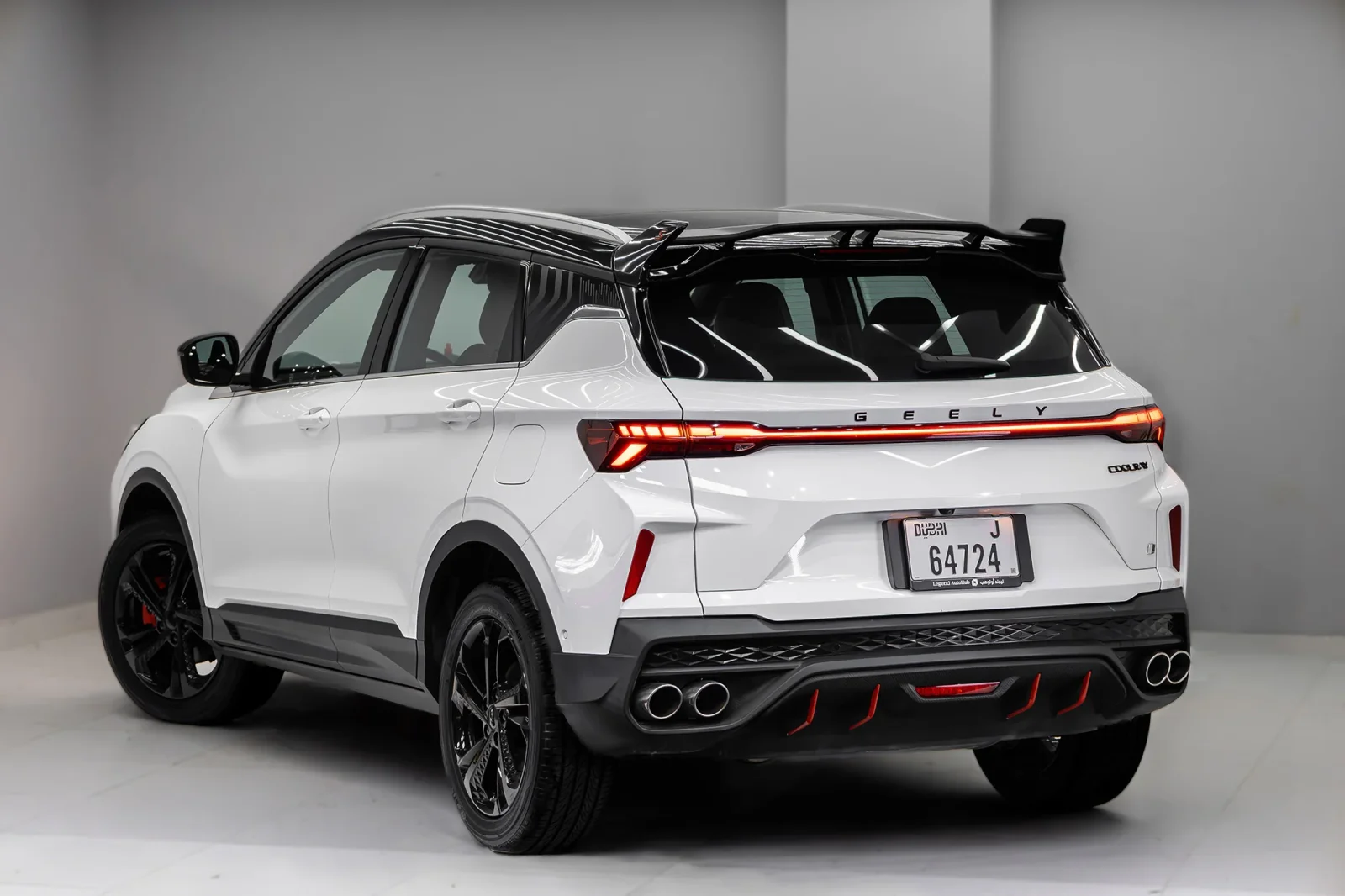 Miete Geely Coolray GF Weiß 2024 in der Abu Dhabi - 4 