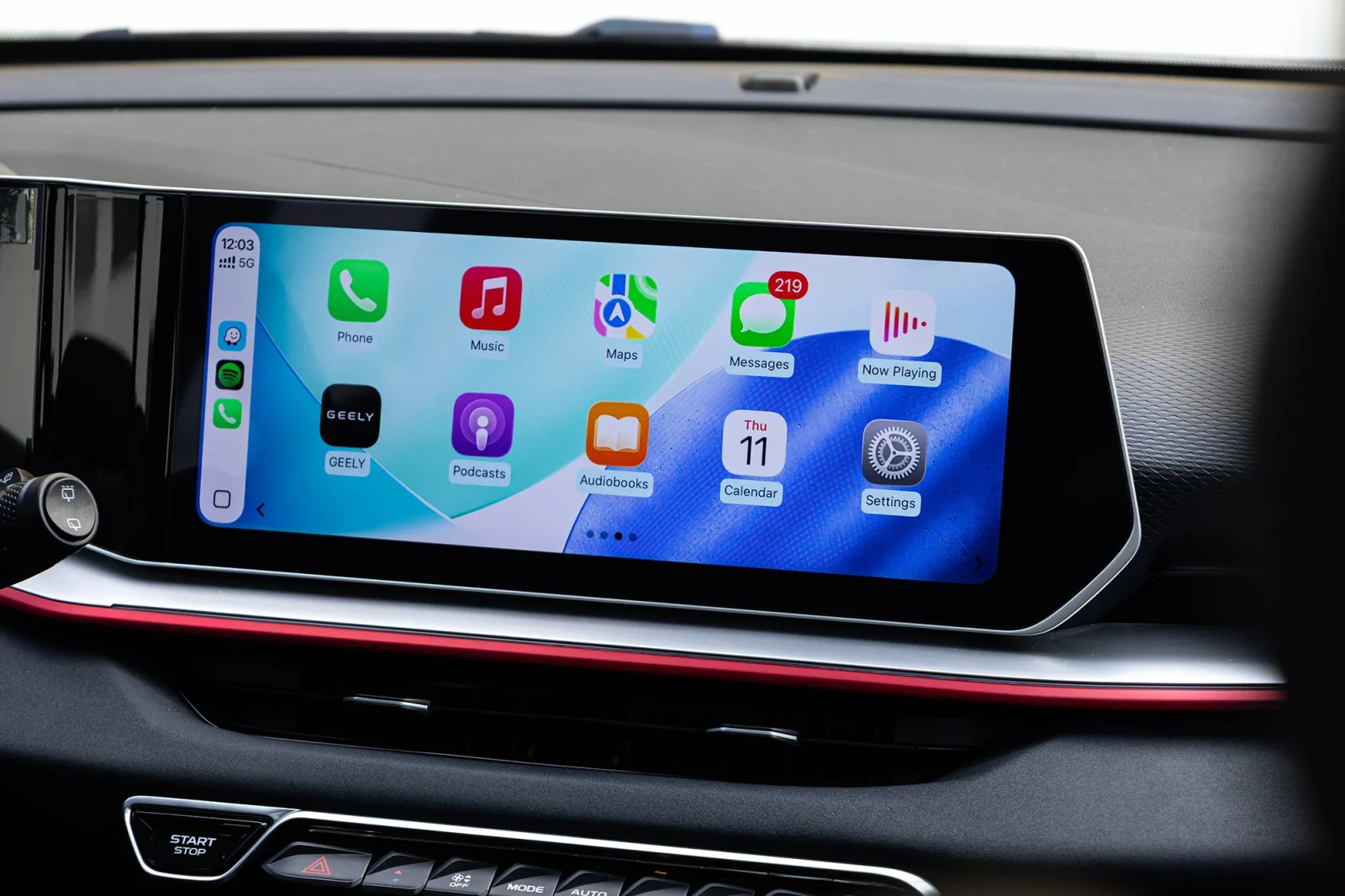 Rent Geely Coolray GF White 2024 in Abu Dhabi - 14 