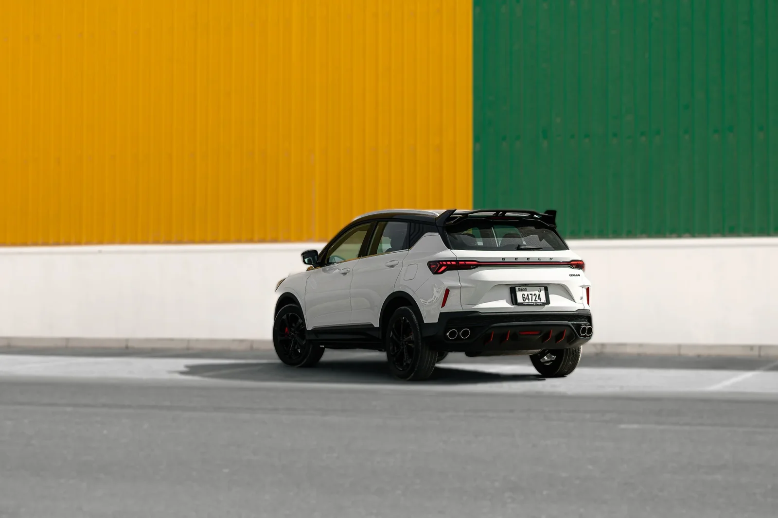 Rent Geely Coolray GF White 2024 in Abu Dhabi - 10 