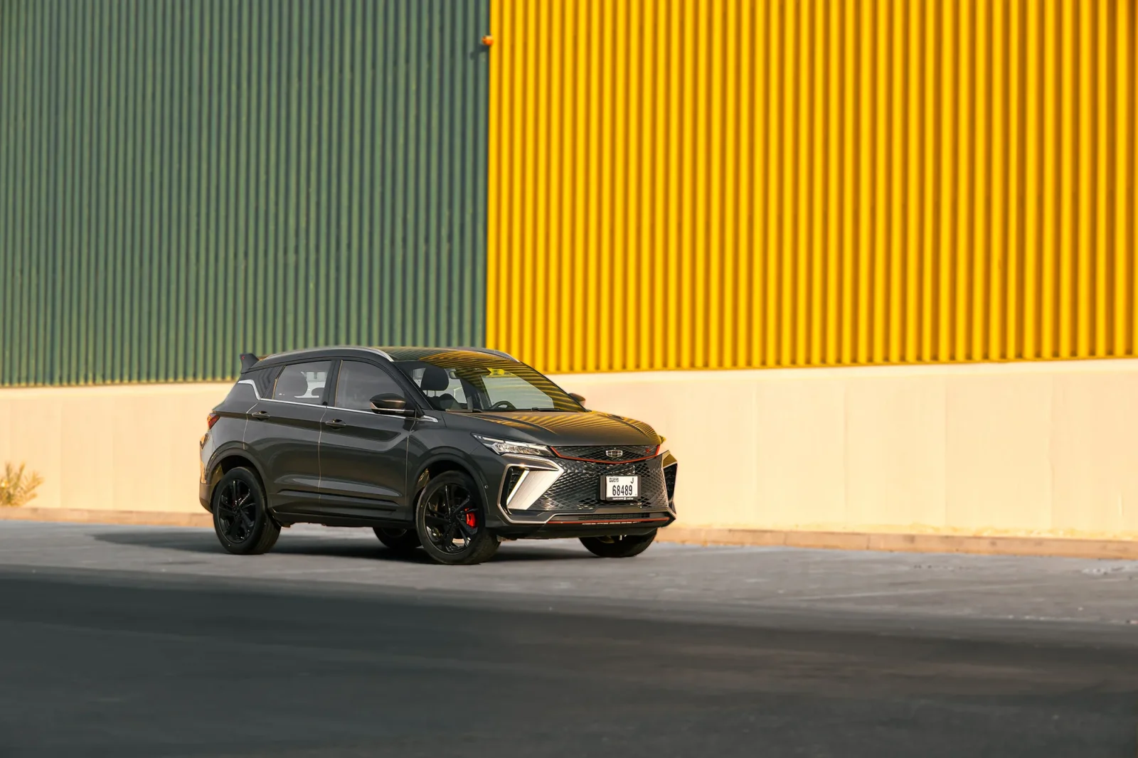 Affitto Geely Coolray GF Grigio 2024 in Abu Dhabi - 8 