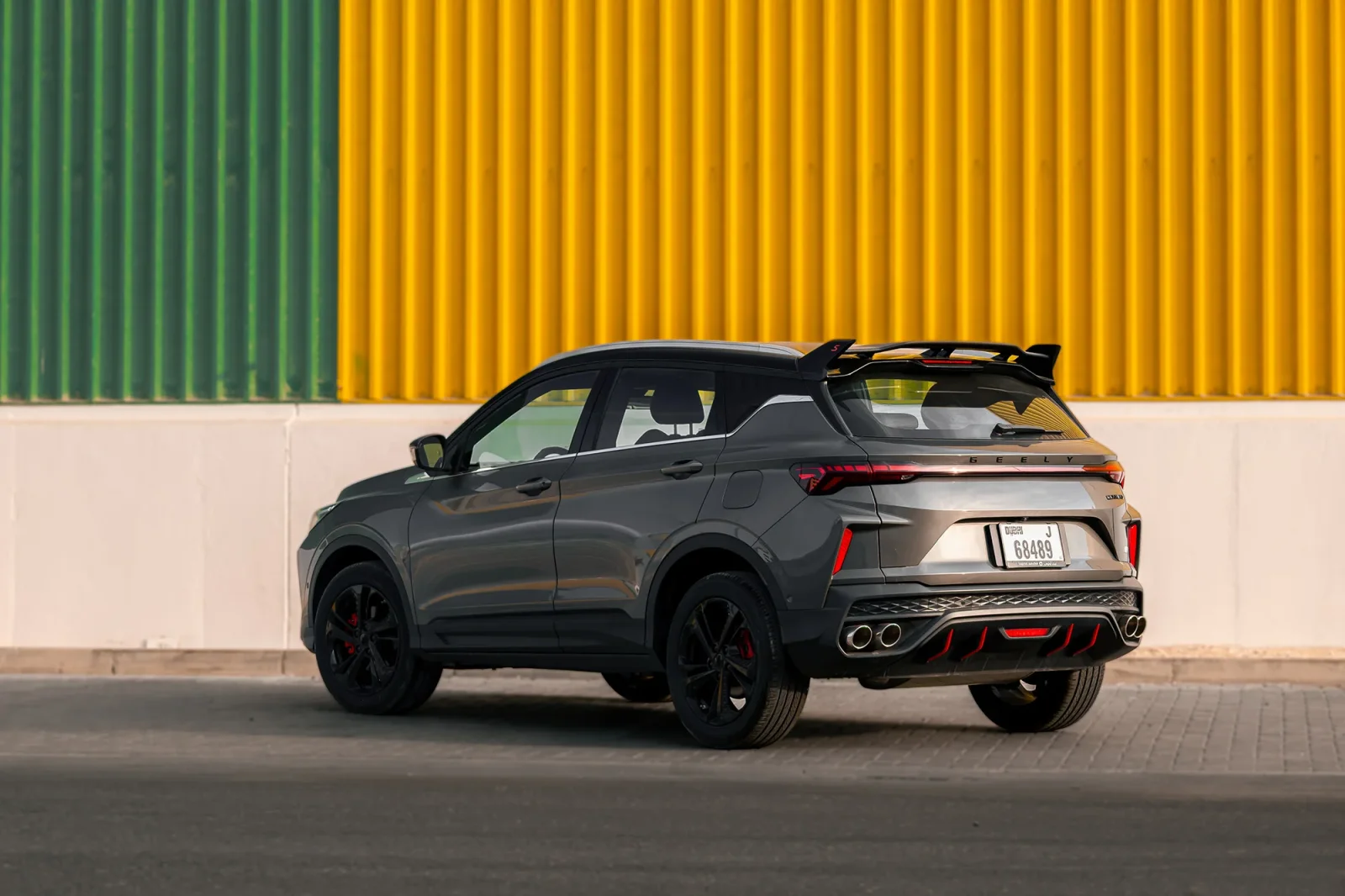 Affitto Geely Coolray GF Grigio 2024 in Abu Dhabi - 10 