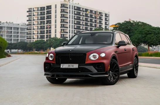 Bentley Bentayga Red 2022