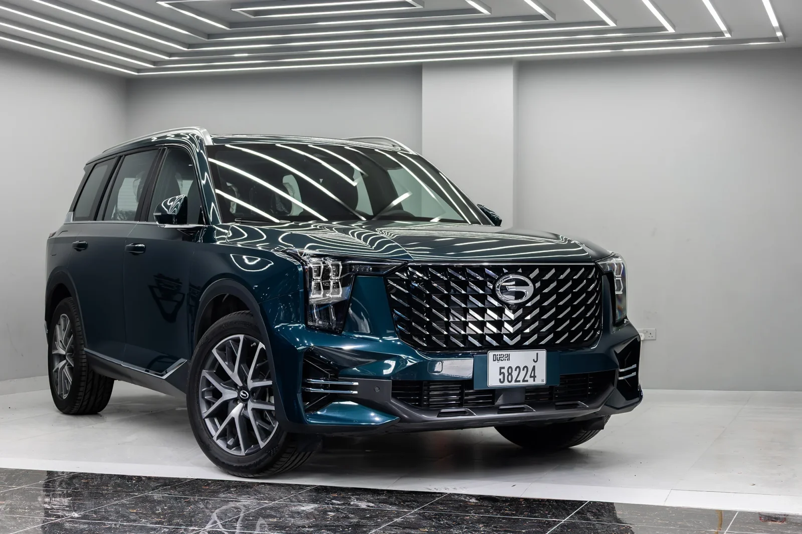 Loyer GAC GS8  Vert 2024 en Abou Dabi