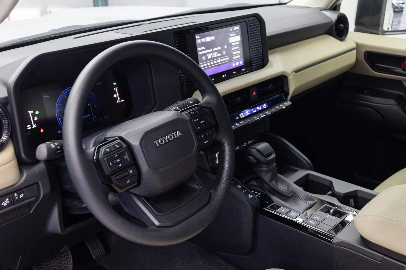 Rent Toyota Land Cruiser Prado 250 White 2025 in Abu Dhabi - 2 