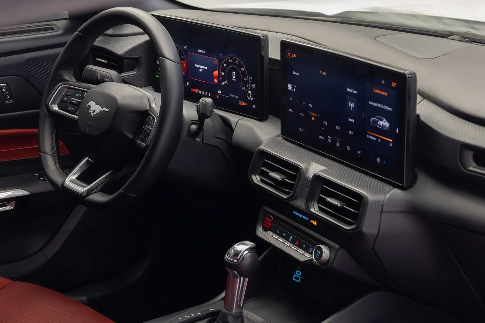 Rent Ford Mustang  White 2024 in Abu Dhabi - 2 