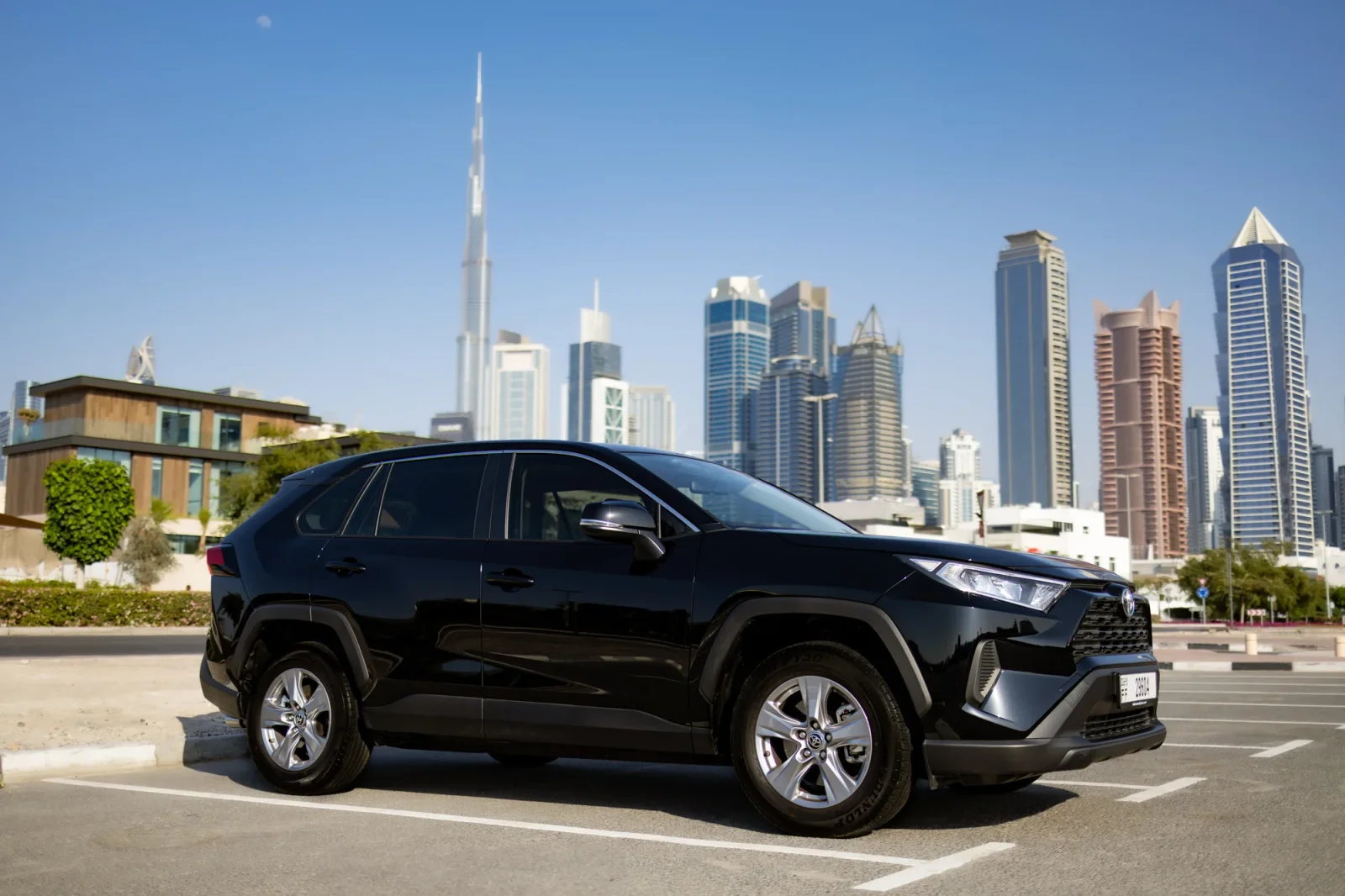 Rent Toyota RAV4  Black 2025 in Abu Dhabi - 2 