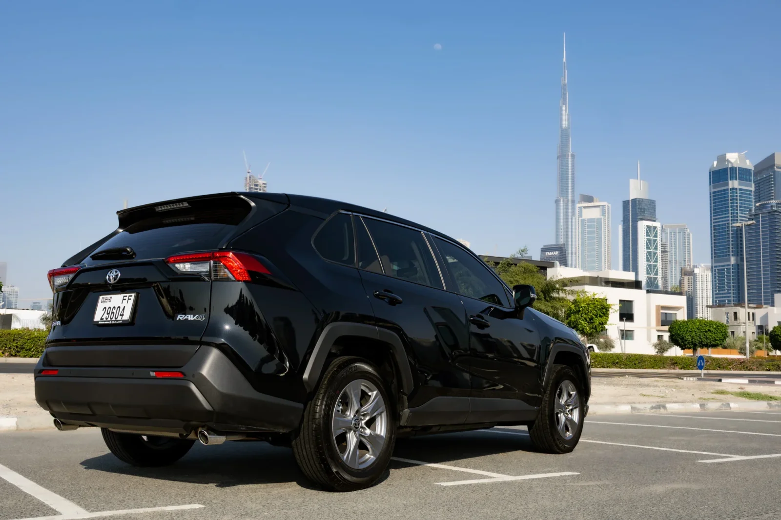 Rent Toyota RAV4  Black 2025 in Abu Dhabi - 14 