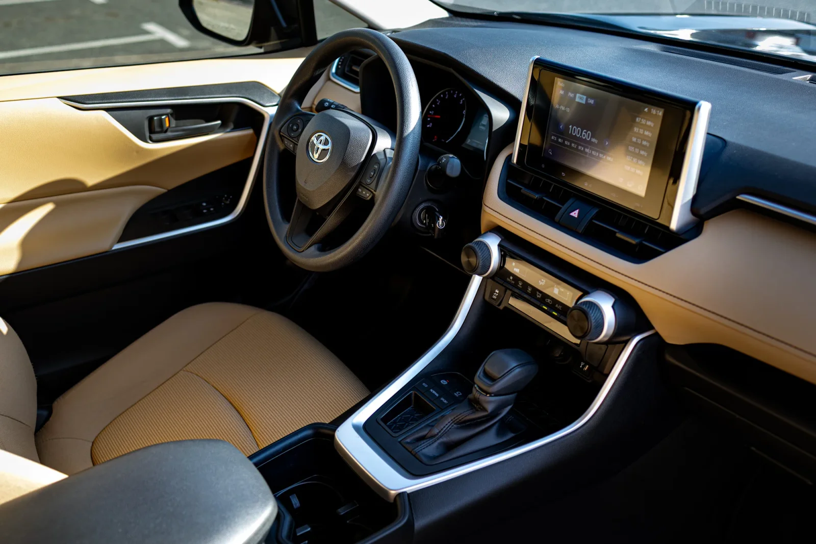 Rent Toyota RAV4  Black 2025 in Abu Dhabi - 3 