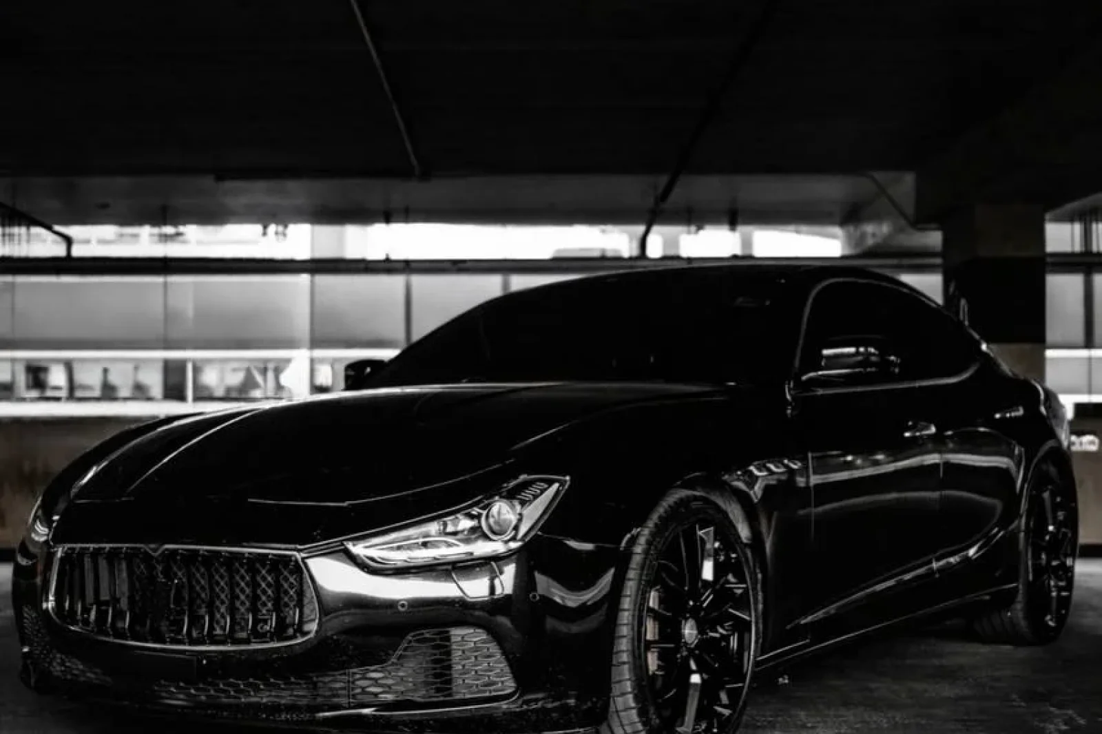 Rent Maserati Ghibli  Black 2018 in Bangkok