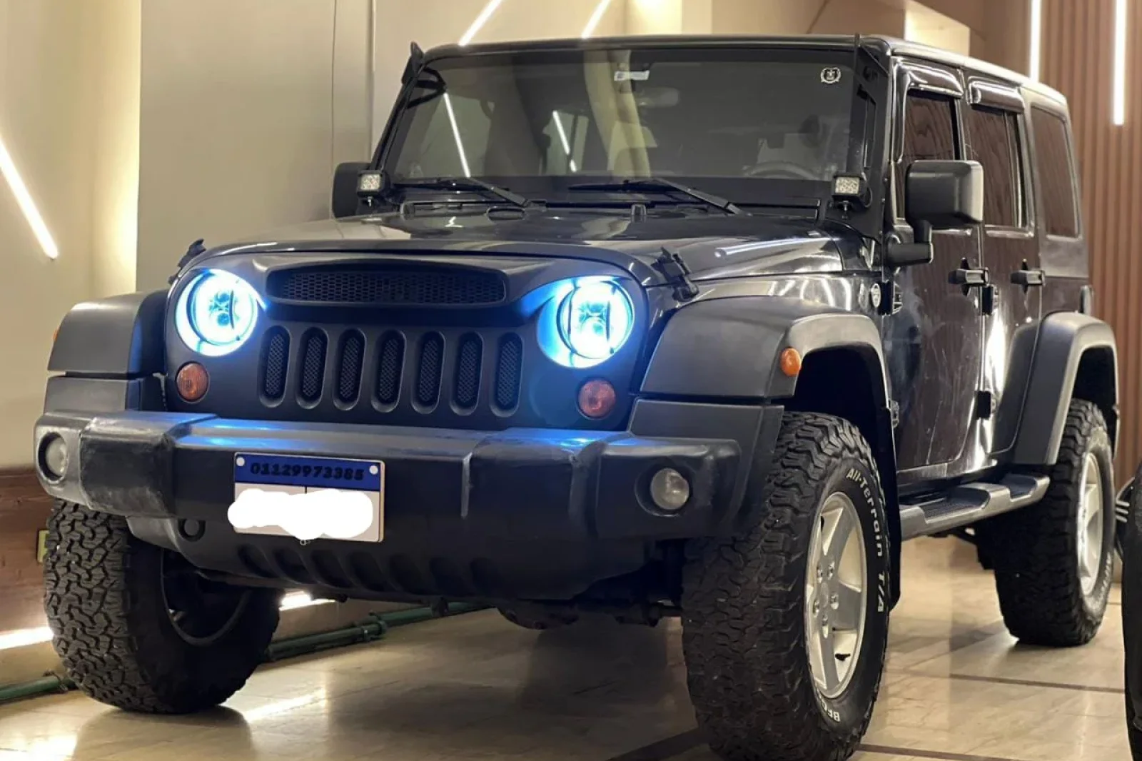 Rent Jeep Wrangler  Black 2023 in Cairo