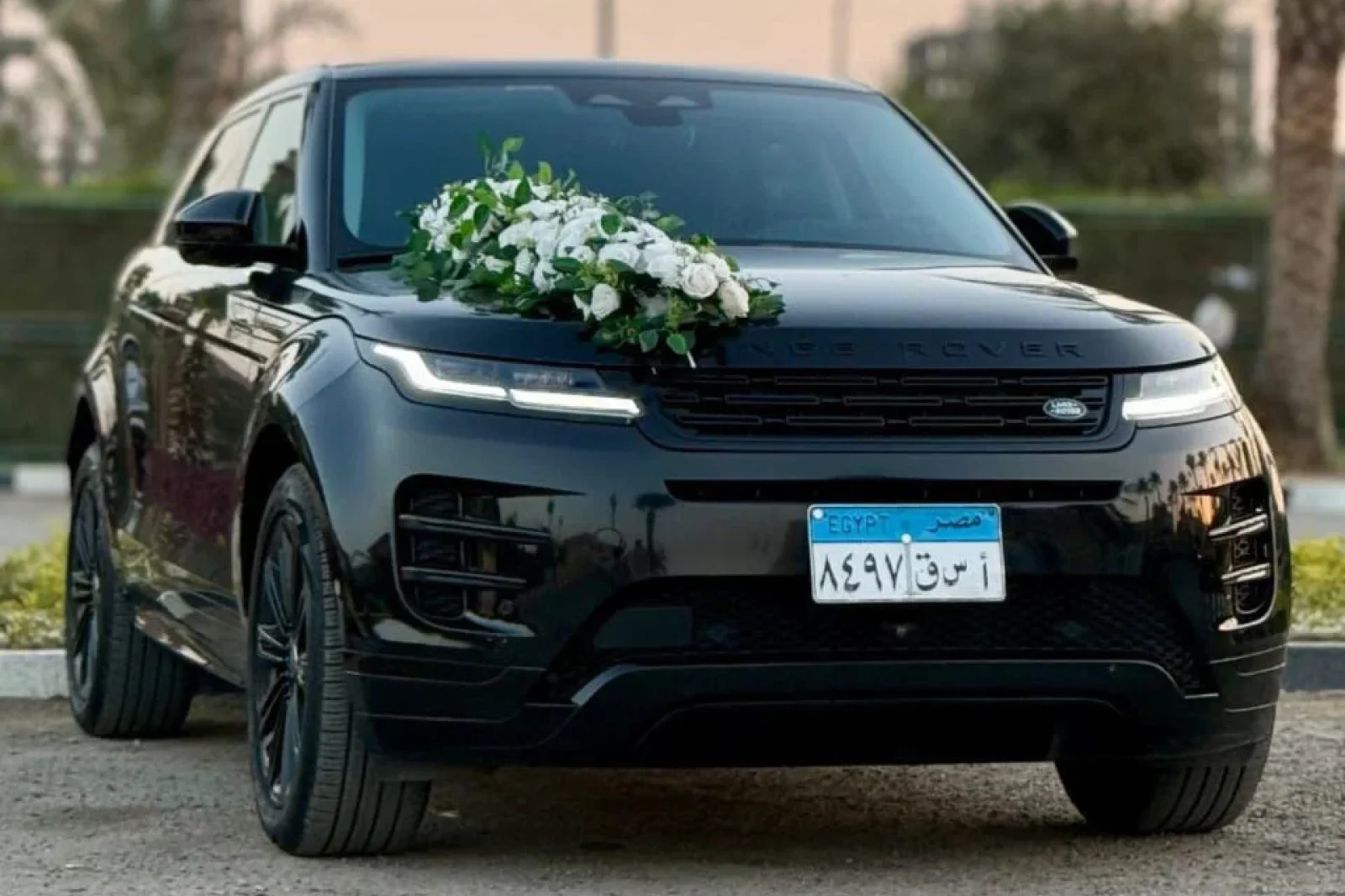 Rent Land Rover Range Rover  Black 2023 in Cairo