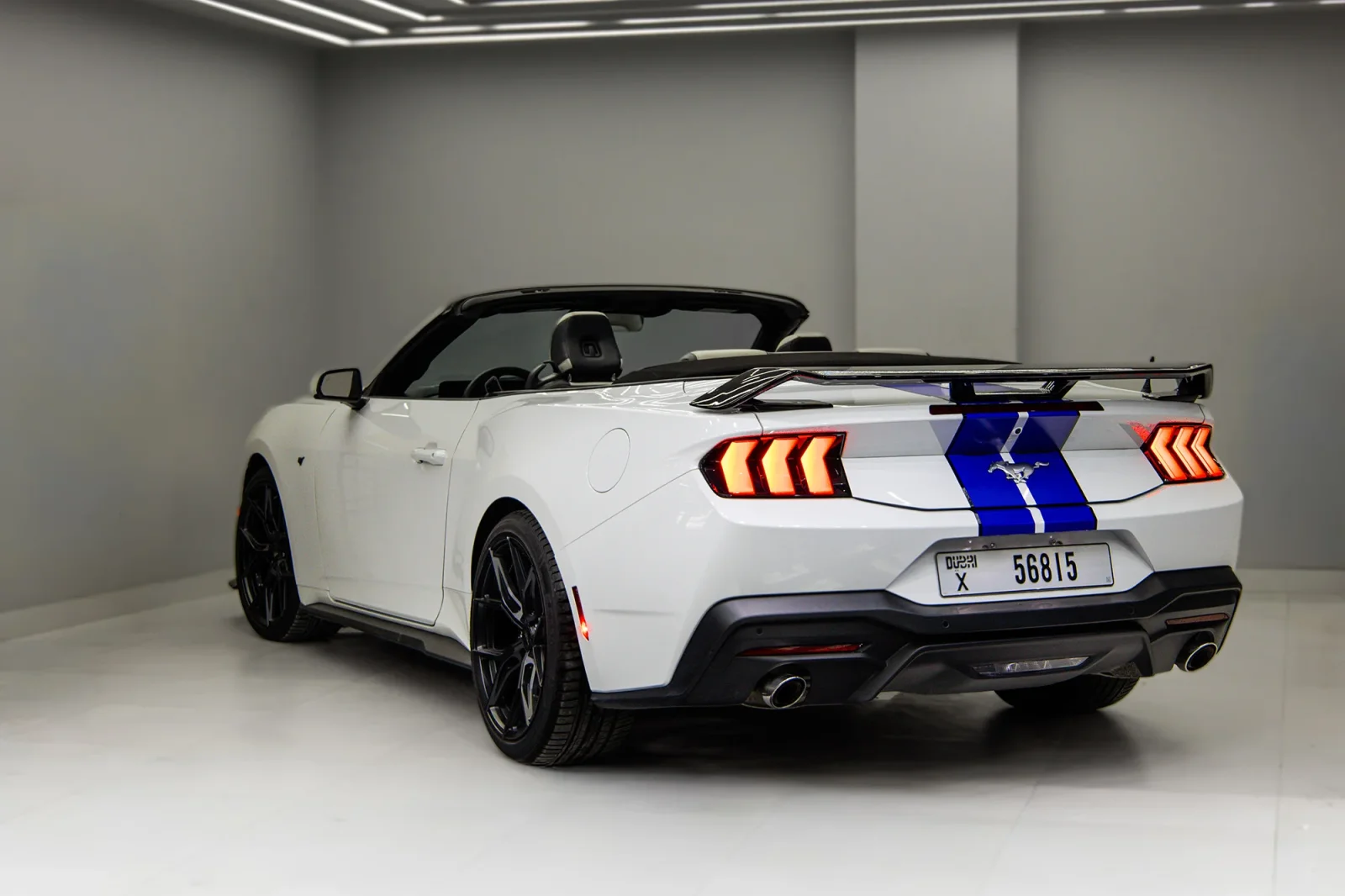 Rent Ford Mustang  White 2024 in Abu Dhabi - 5 