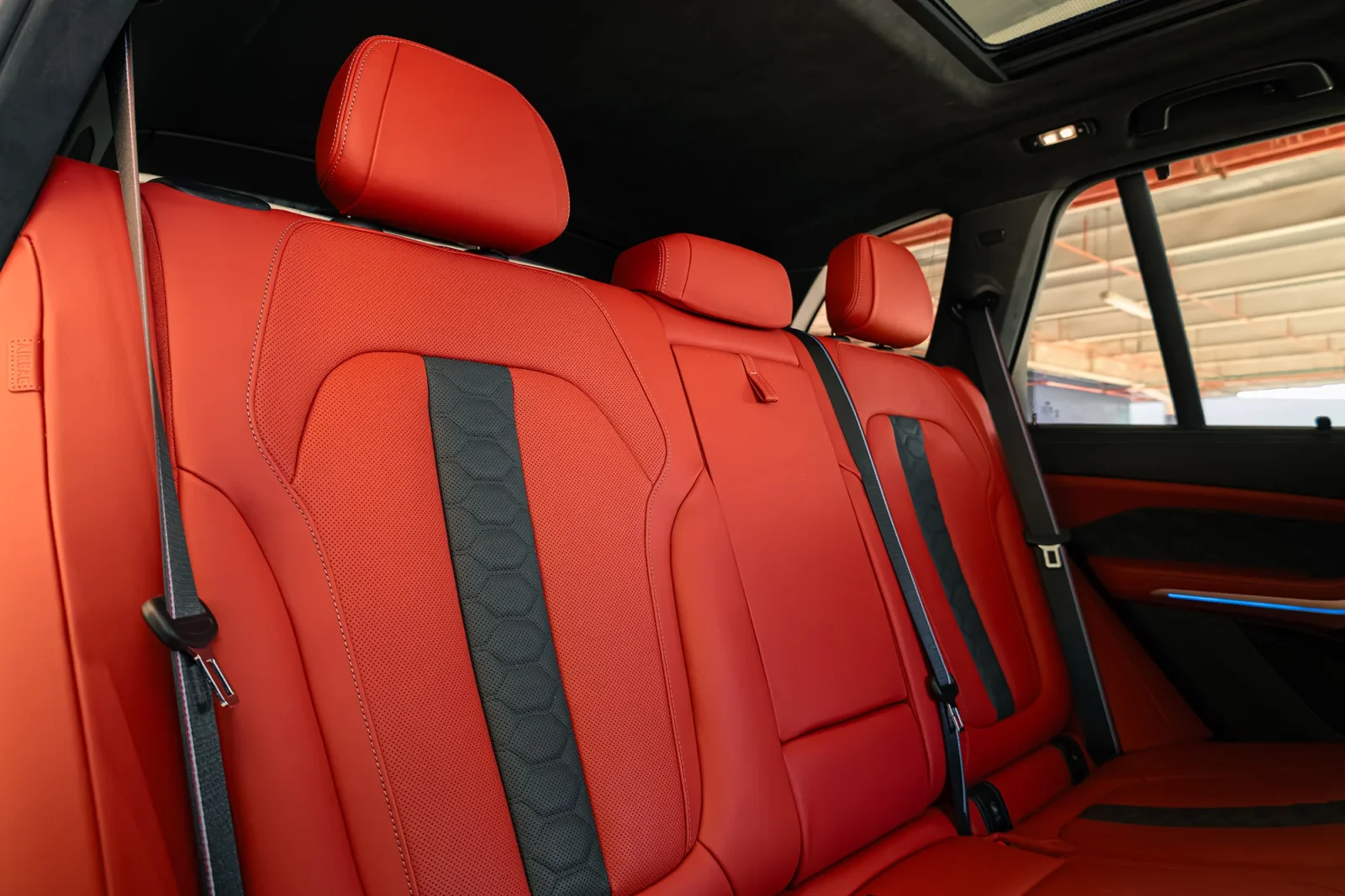 Rent BMW X5 M Competition Blue 2022 in Abu Dhabi - 5 