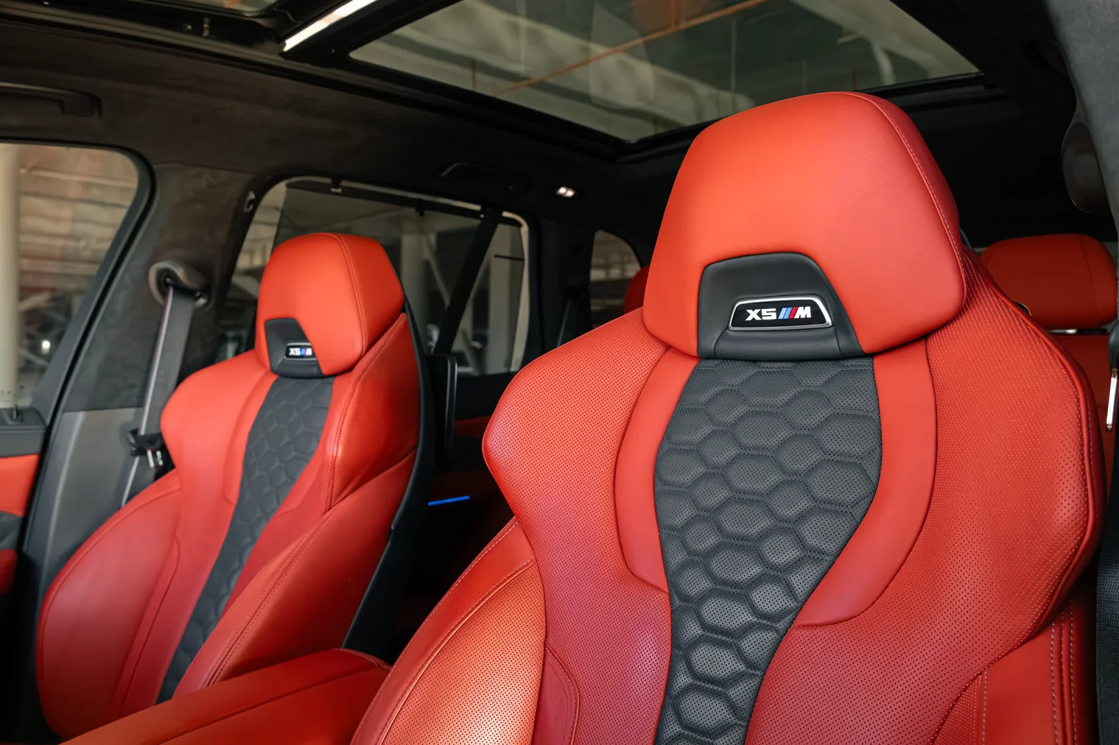 Rent BMW X5 M Competition Blue 2022 in Abu Dhabi - 4 