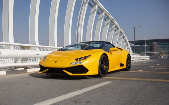 Lamborghini Huracan Spyder Yellow 2021