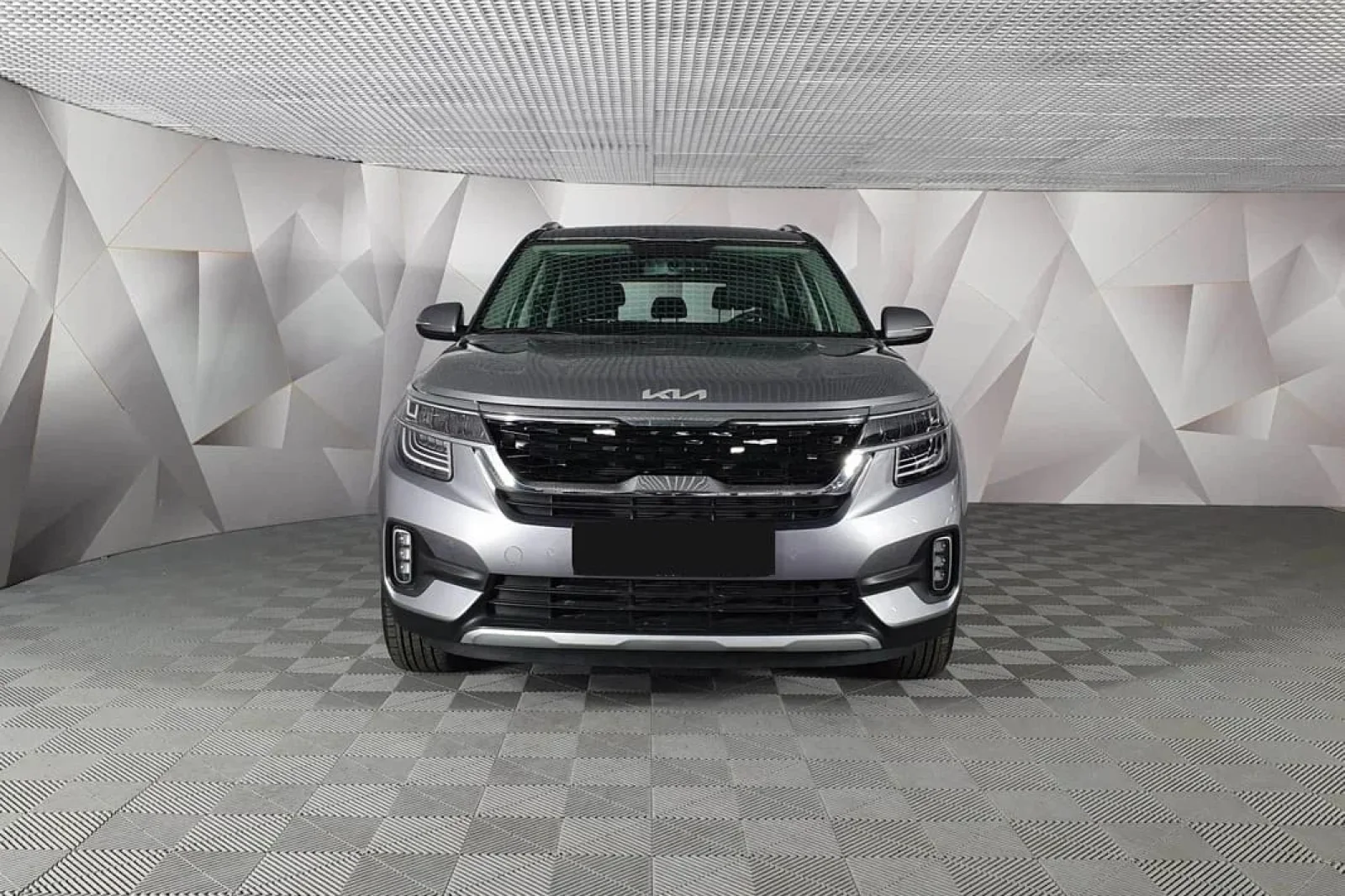 Rent Kia Seltos  Grey 2023 in Abu Dhabi - 2 