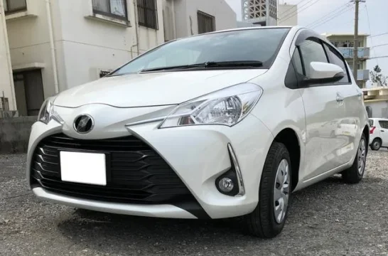 Toyota Vitz White 2024