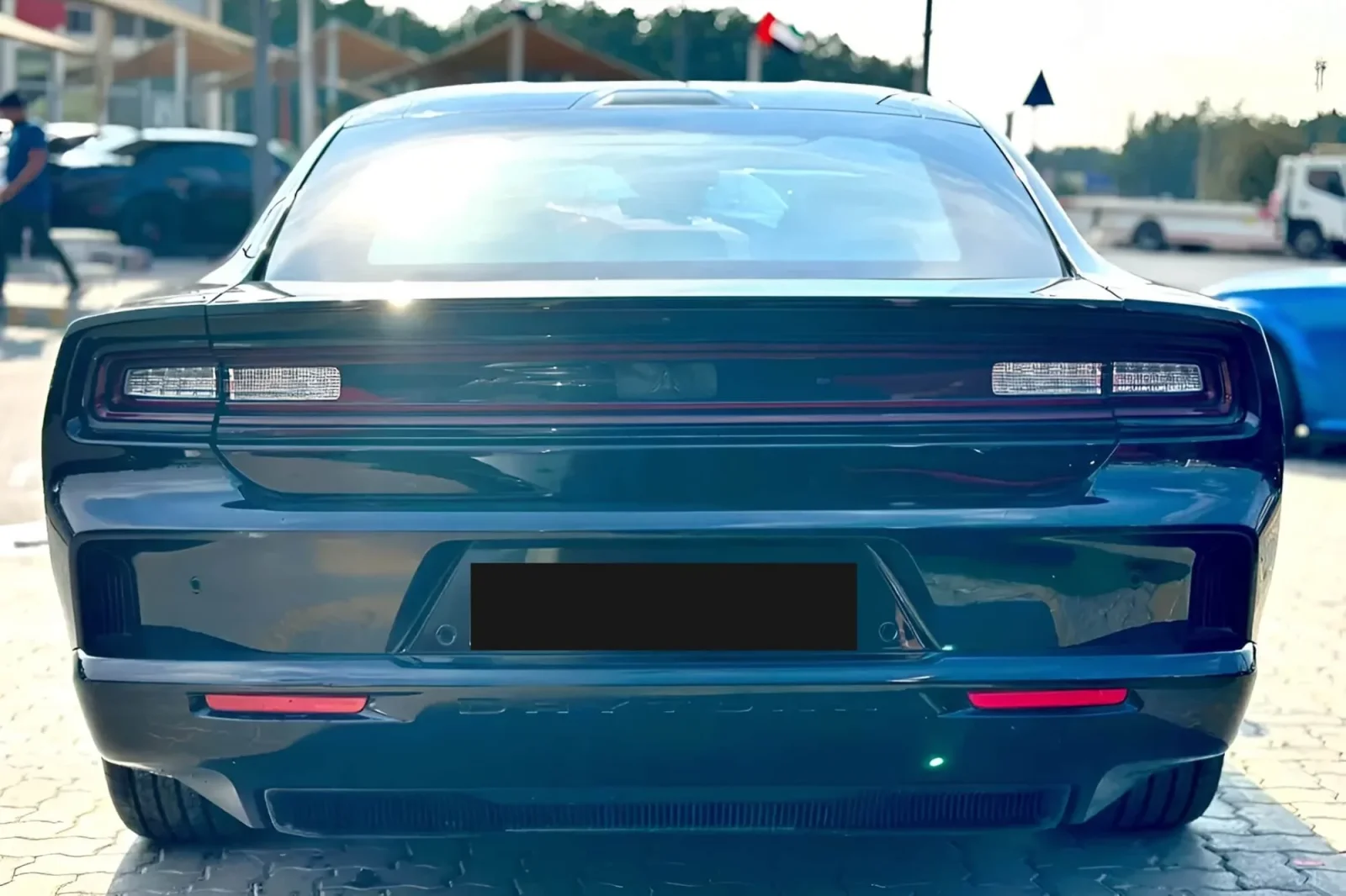 Rent Dodge Charger  Black 2025 in Abu Dhabi - 2 