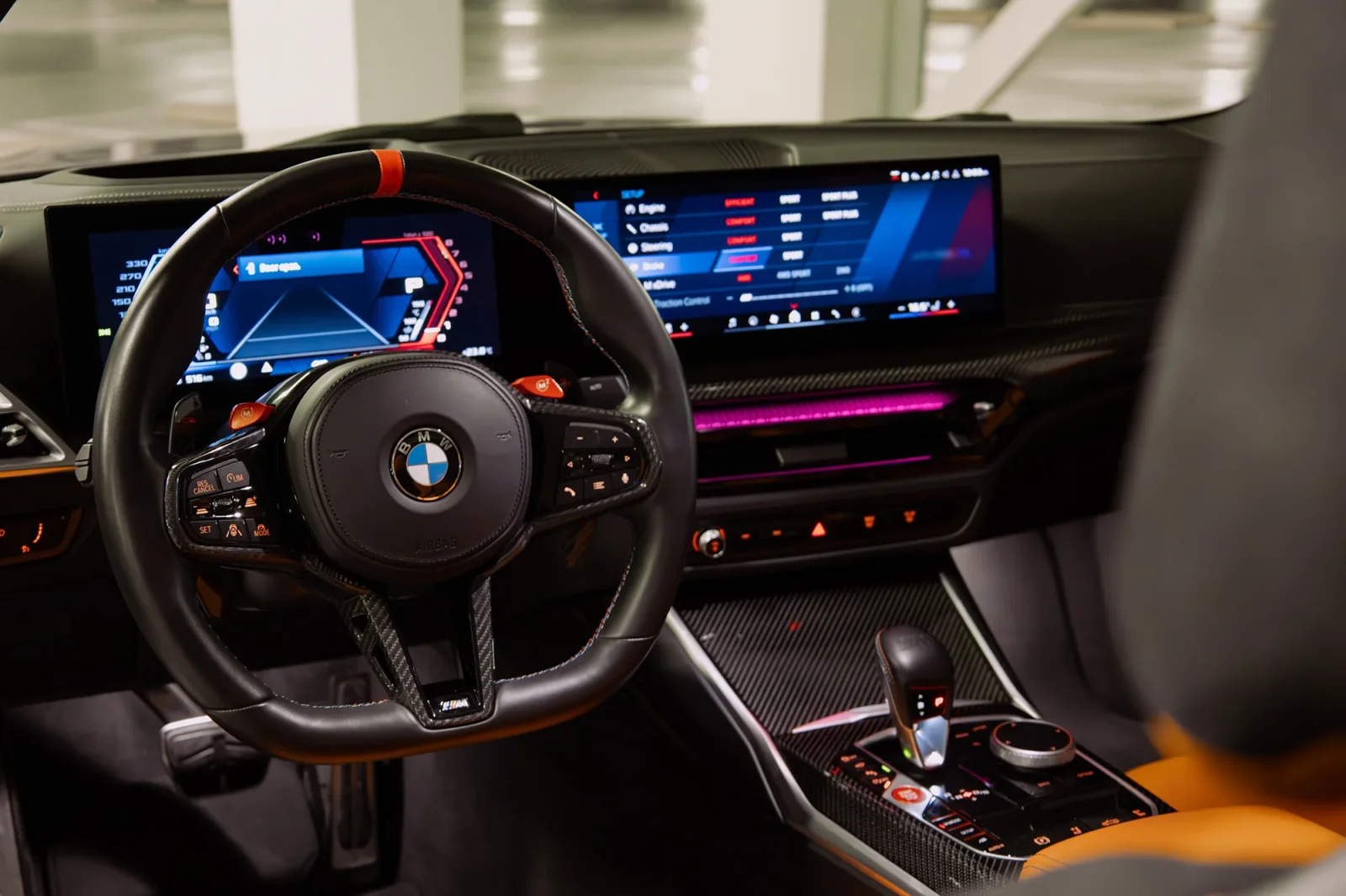 Аренда BMW M4  Розовый 2024 в Абу-Даби - 4 