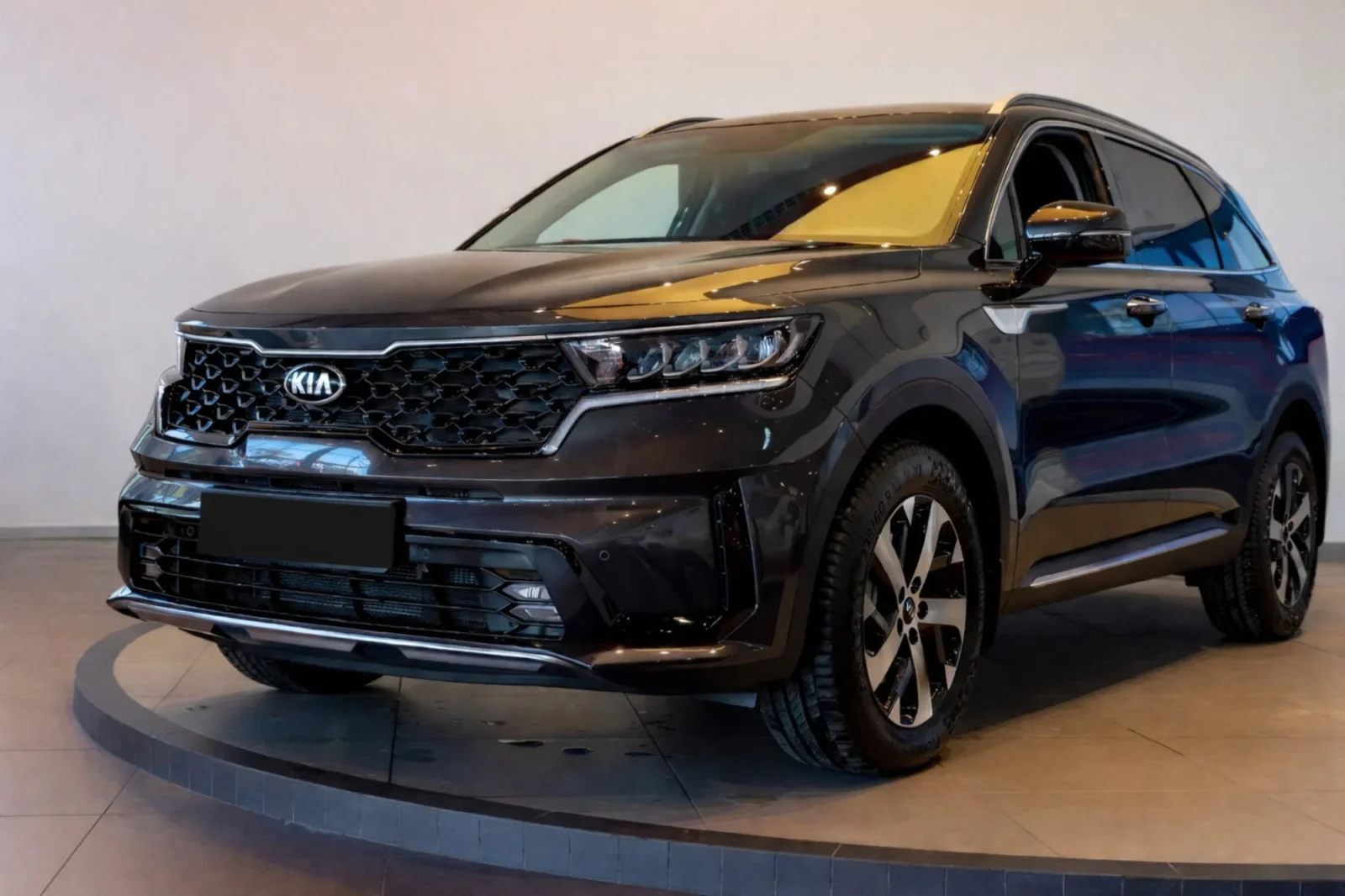 Alquiler Kia Sorento  Marrón 2021 en Abu Dabi - 3 