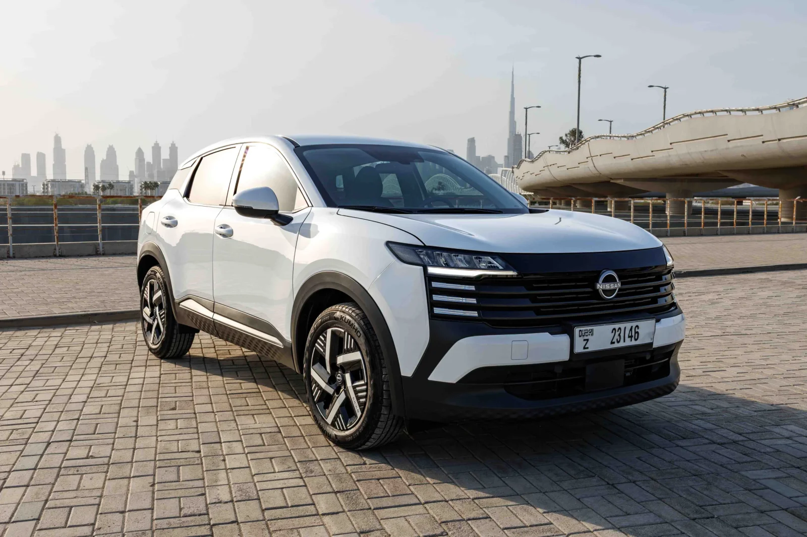 Rent Nissan Kicks  White 2025 in Abu Dhabi