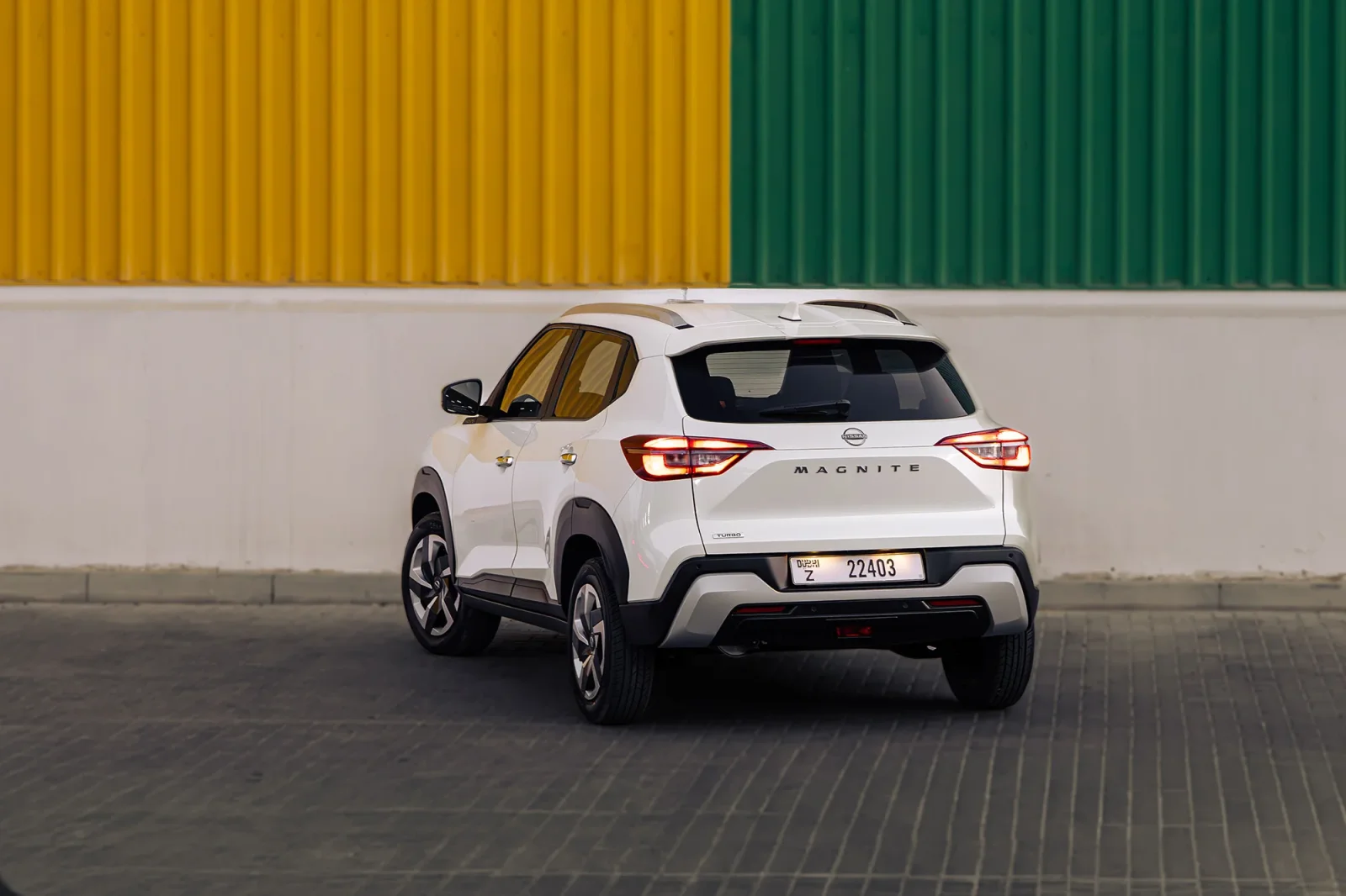 Rent Nissan Magnite  White 2025 in Abu Dhabi - 7 