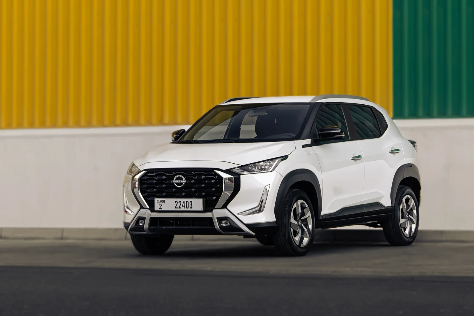 Rent Nissan Magnite  White 2025 in Abu Dhabi - 8 