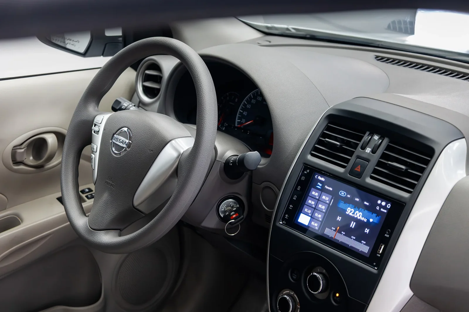 Rent Nissan Sunny  White 2025 in Abu Dhabi - 2 