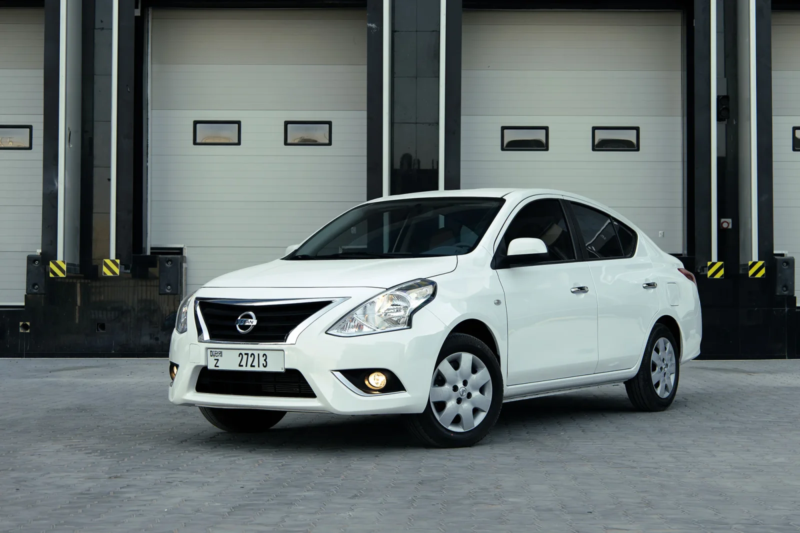 Rent Nissan Sunny  White 2025 in Abu Dhabi - 2 