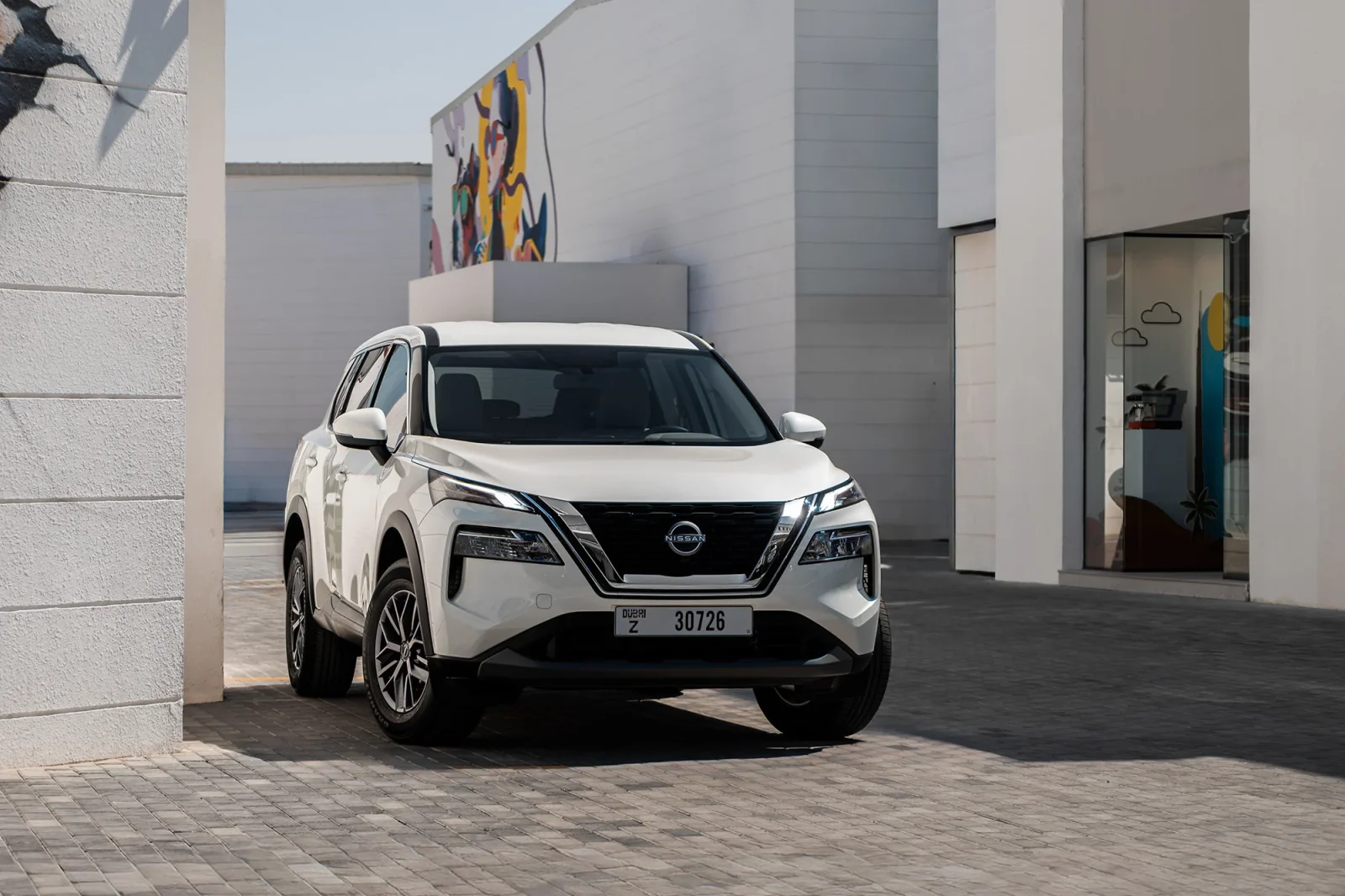 Rent Nissan X-Trail  White 2026 in Abu Dhabi - 2 