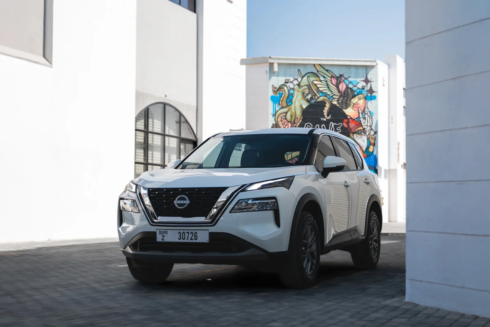 Rent Nissan X-Trail  White 2026 in Abu Dhabi - 10 