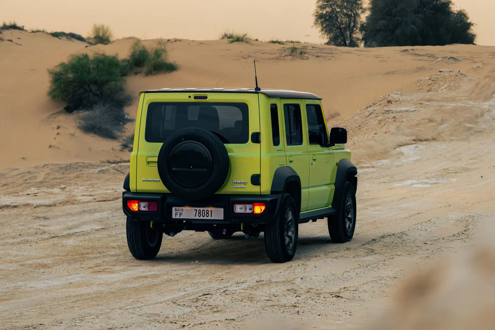 Rent Suzuki Jimny  Yellow 2026 in Abu Dhabi - 13 