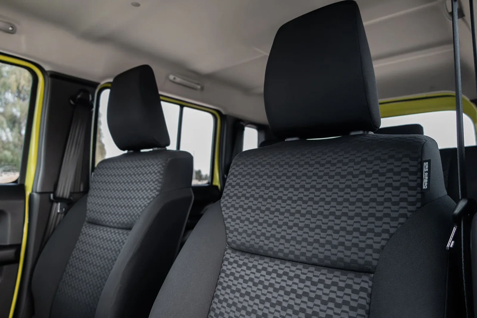 Rent Suzuki Jimny  Yellow 2026 in Abu Dhabi - 4 