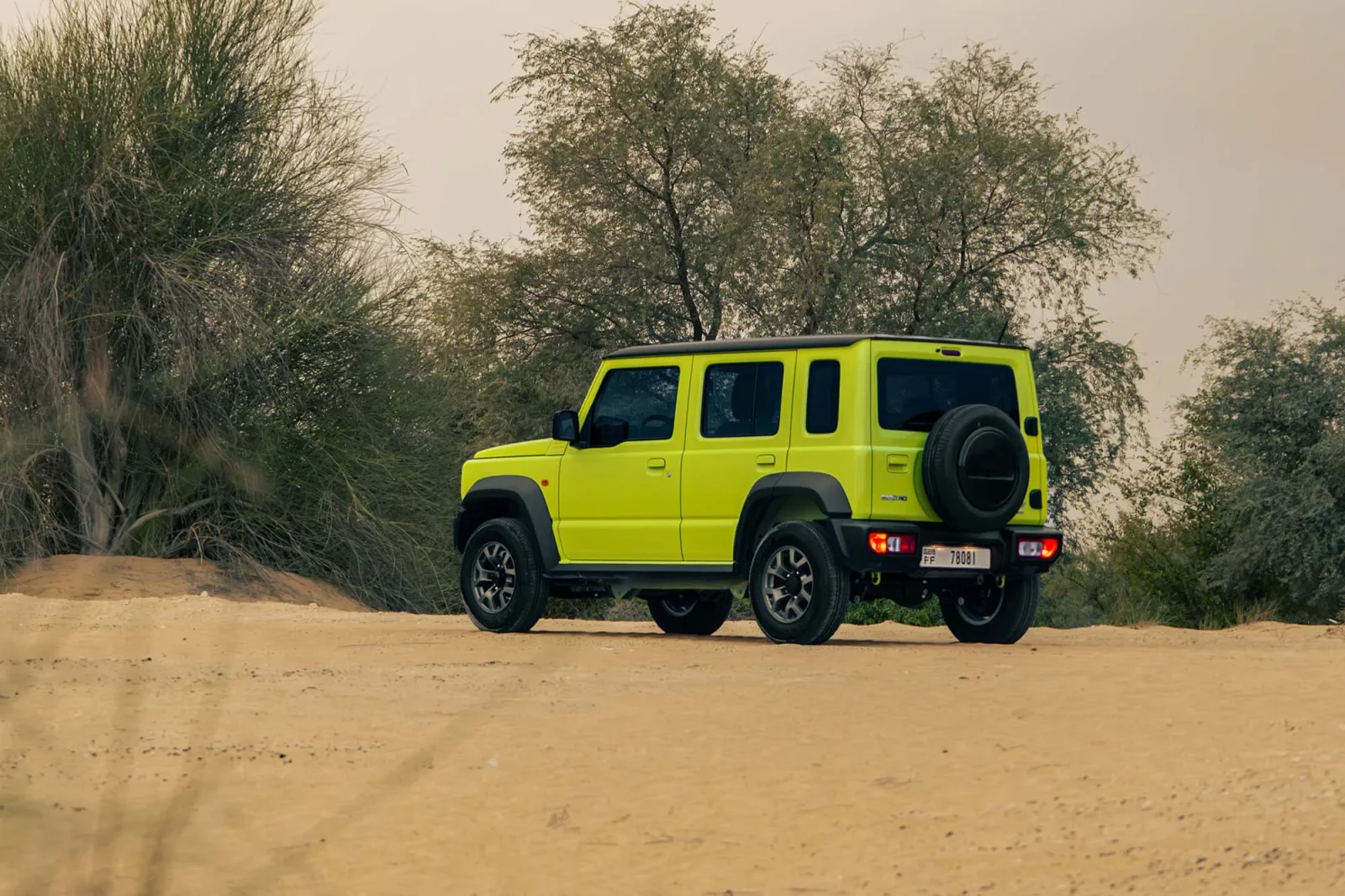 Rent Suzuki Jimny  Yellow 2026 in Abu Dhabi - 8 