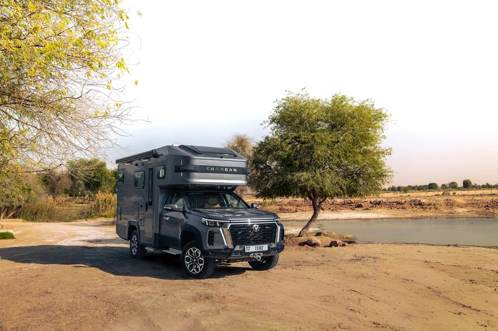 Huren Changan Hunter RV Grijs 2025 in Abu Dhabi