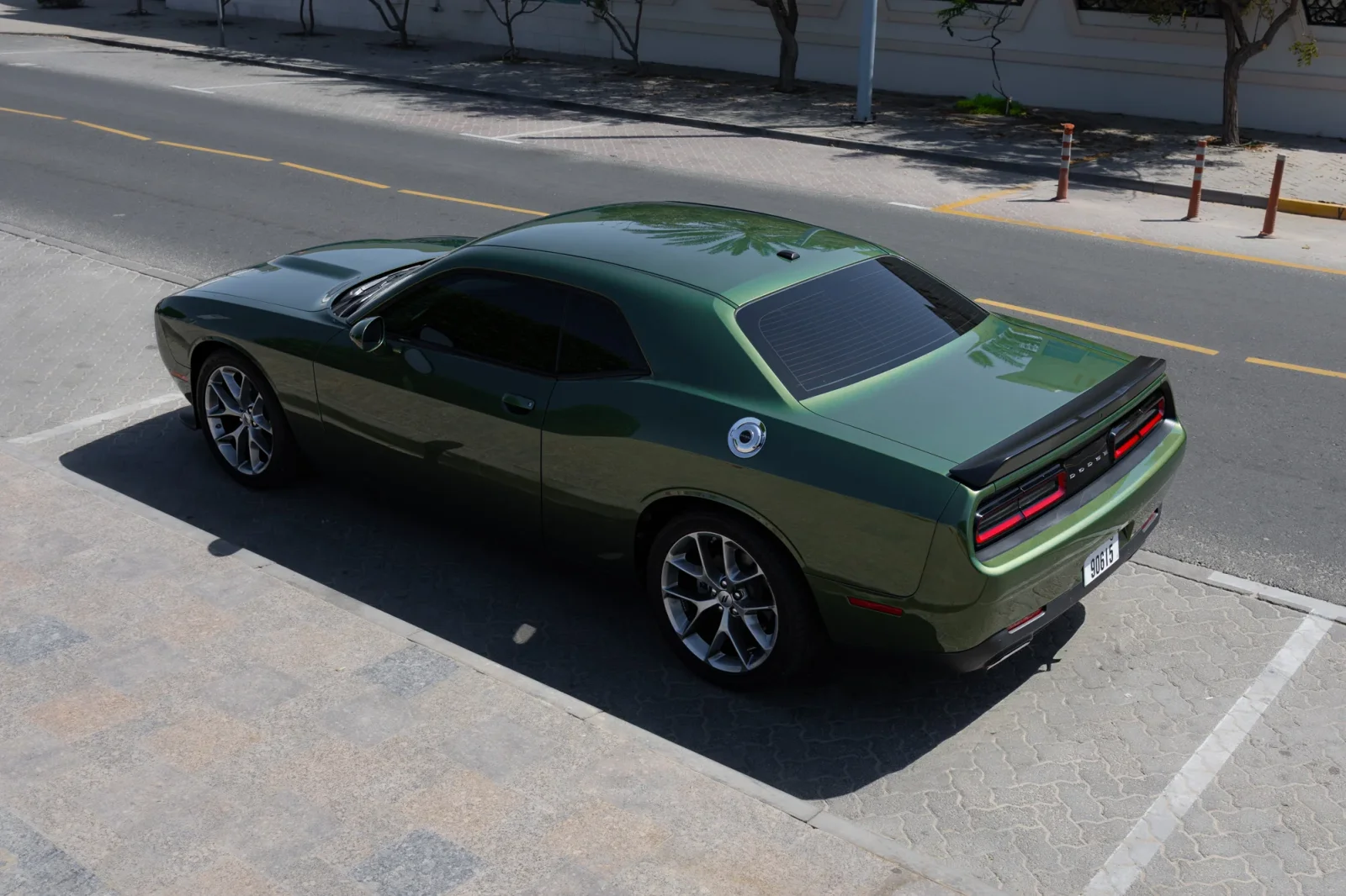 Loyer Dodge Challenger GT Vert 2023 en Abou Dabi - 15 