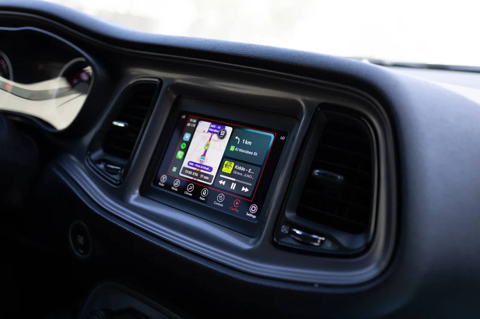 Loyer Dodge Challenger GT Vert 2023 en Abou Dabi - 6 