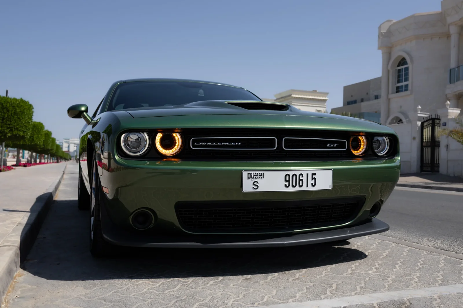 Loyer Dodge Challenger GT Vert 2023 en Abou Dabi - 12 