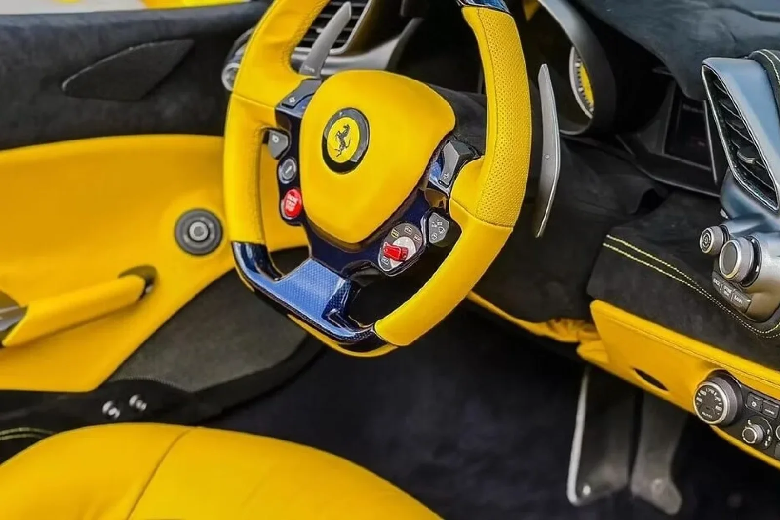 Rent Ferrari 488  Yellow 2018 in Miami - 7 