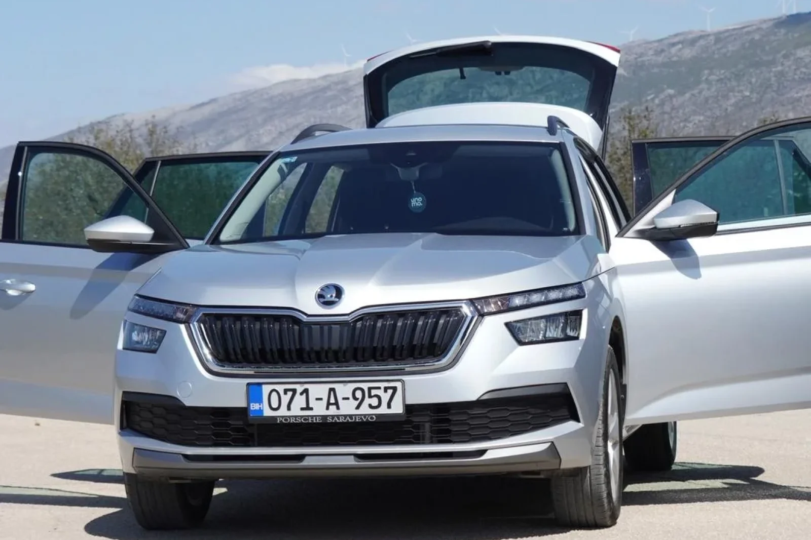 Rent Skoda Kamiq  Silver 2024 in Sarajevo - 2 