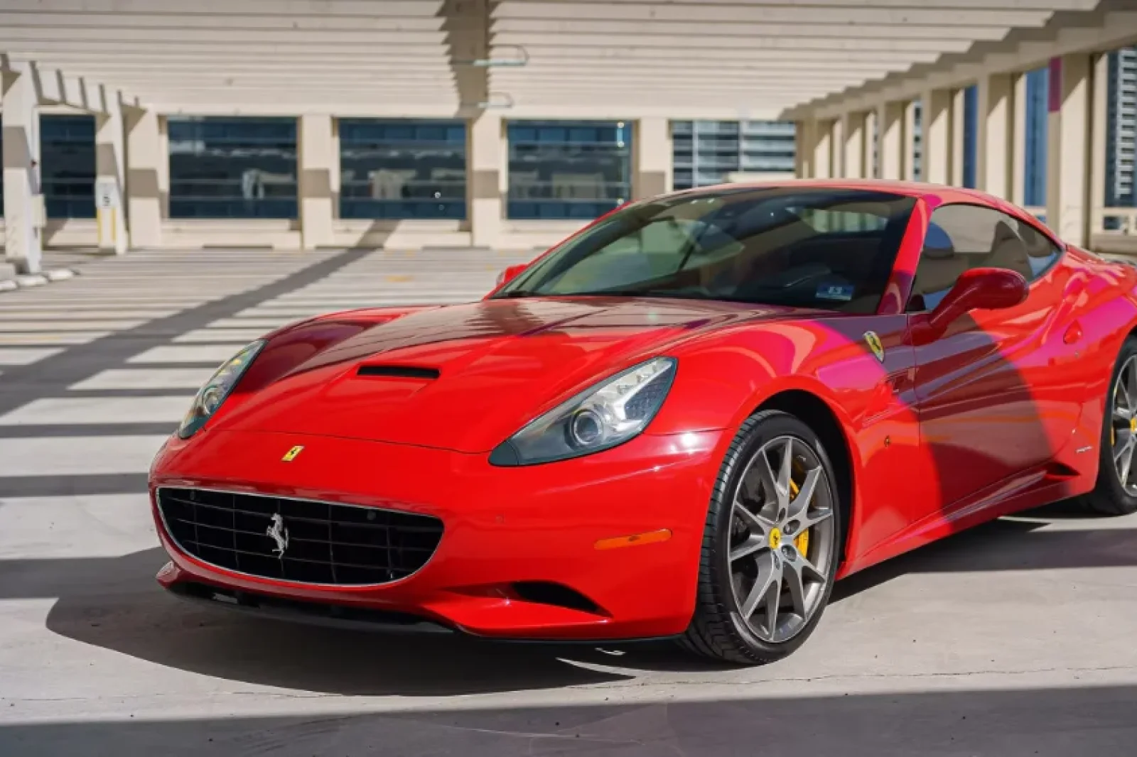 Rent Ferrari California  Red 2012 in Miami