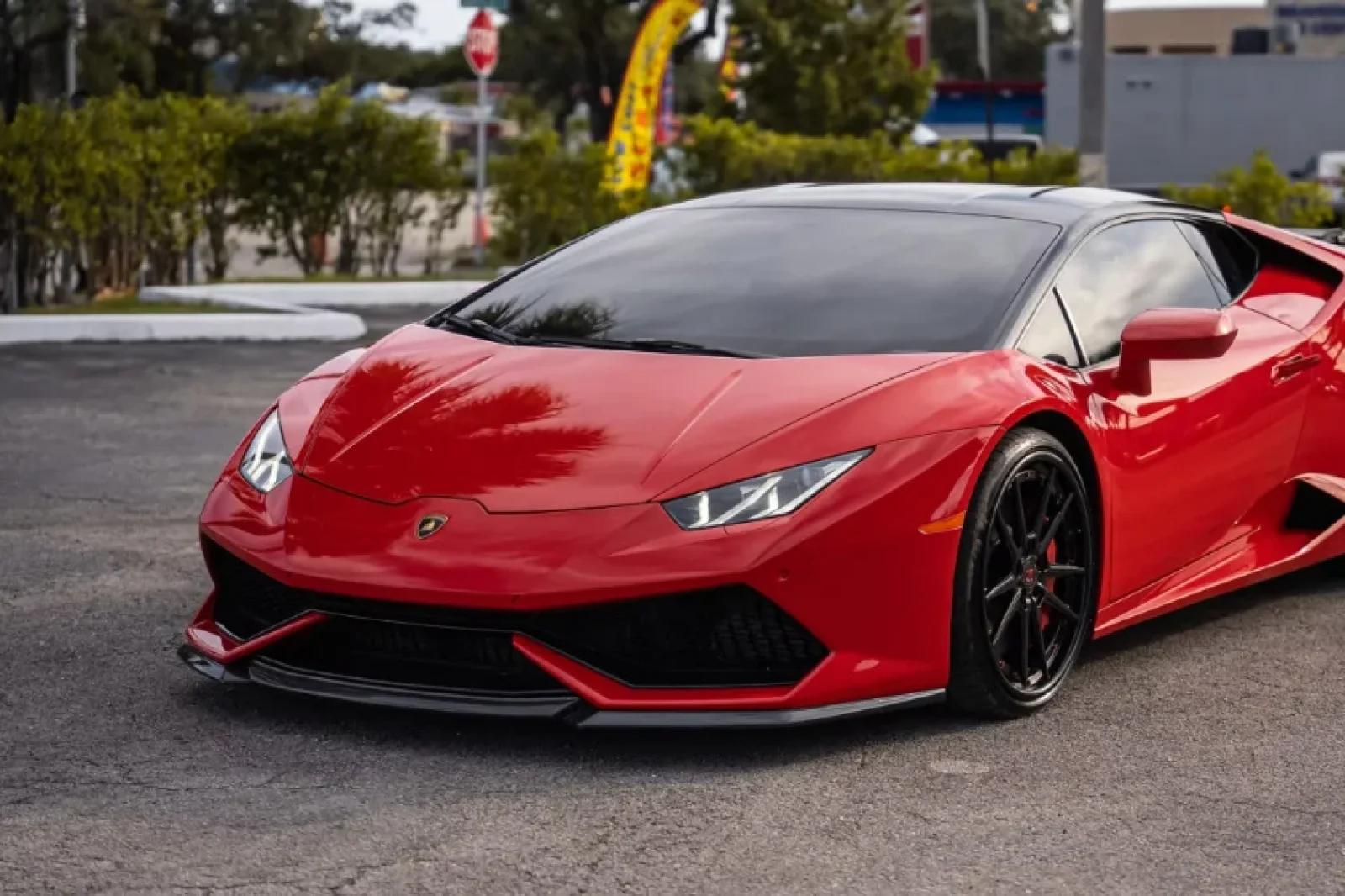 Affitto Lamborghini Huracan  Rosso 2019 in Miami