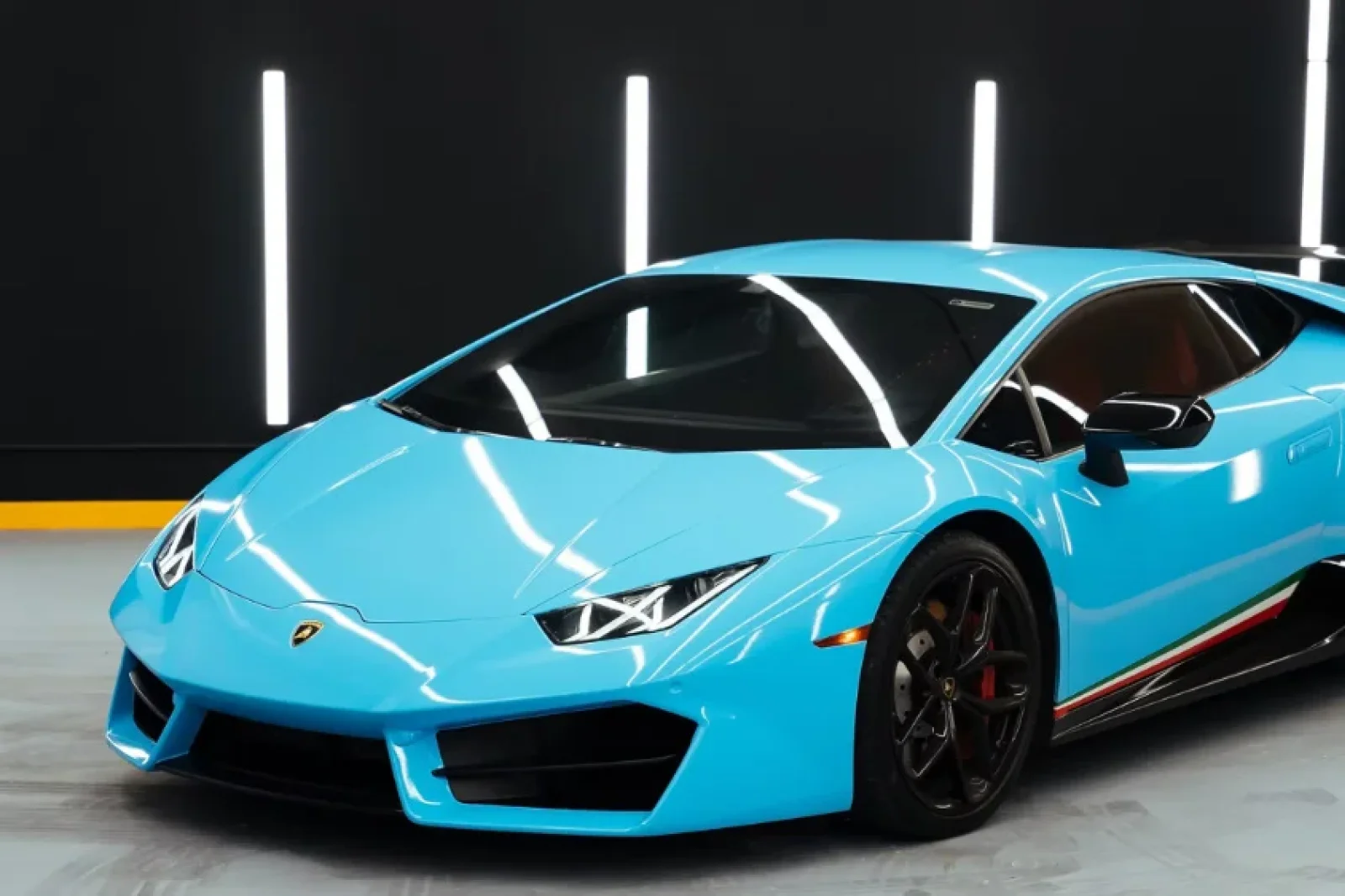 Affitto Lamborghini Huracan  Blu 2019 in Miami