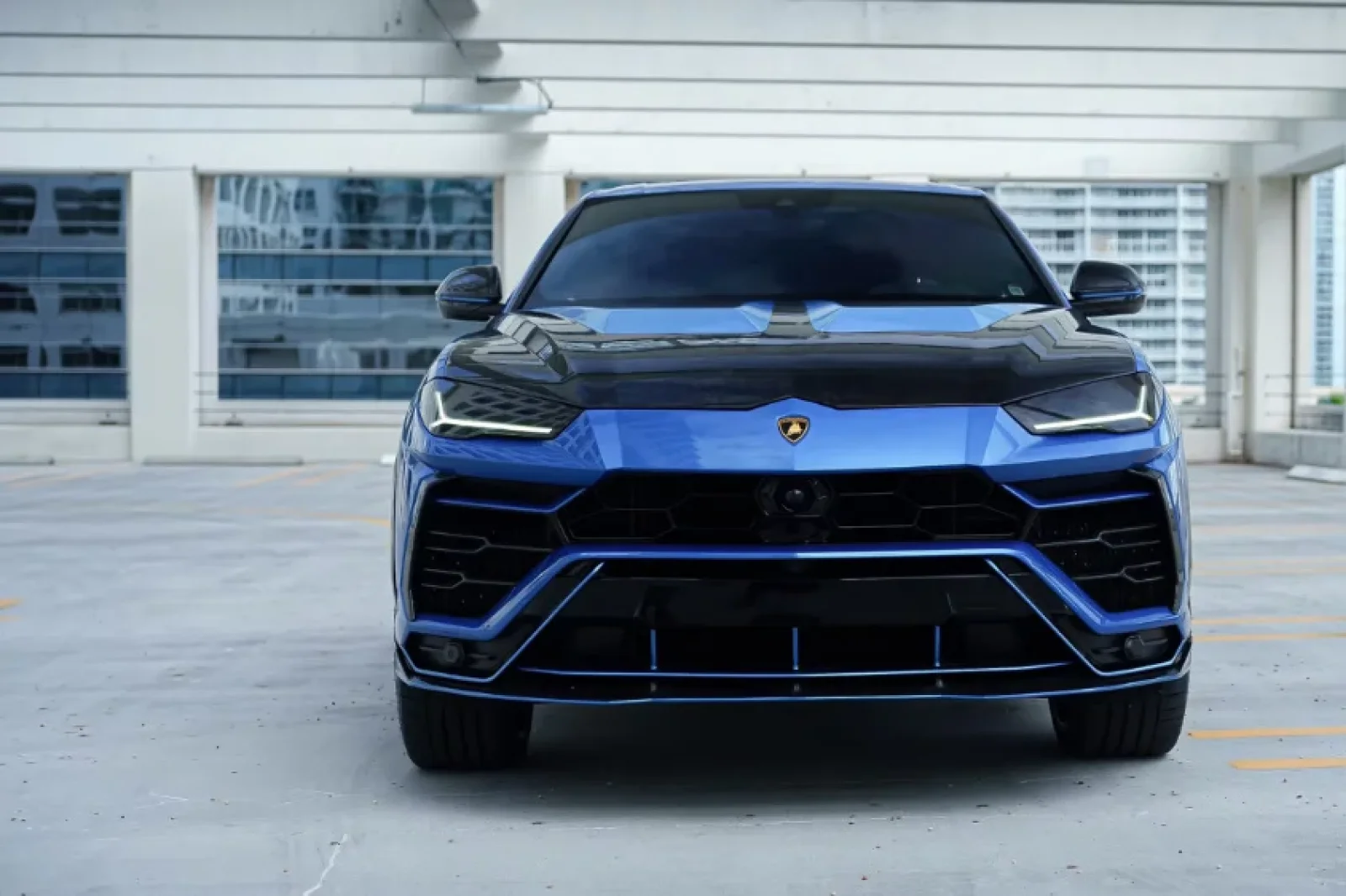 Loyer Lamborghini Urus  Bleu 2025 en Miami - 2 