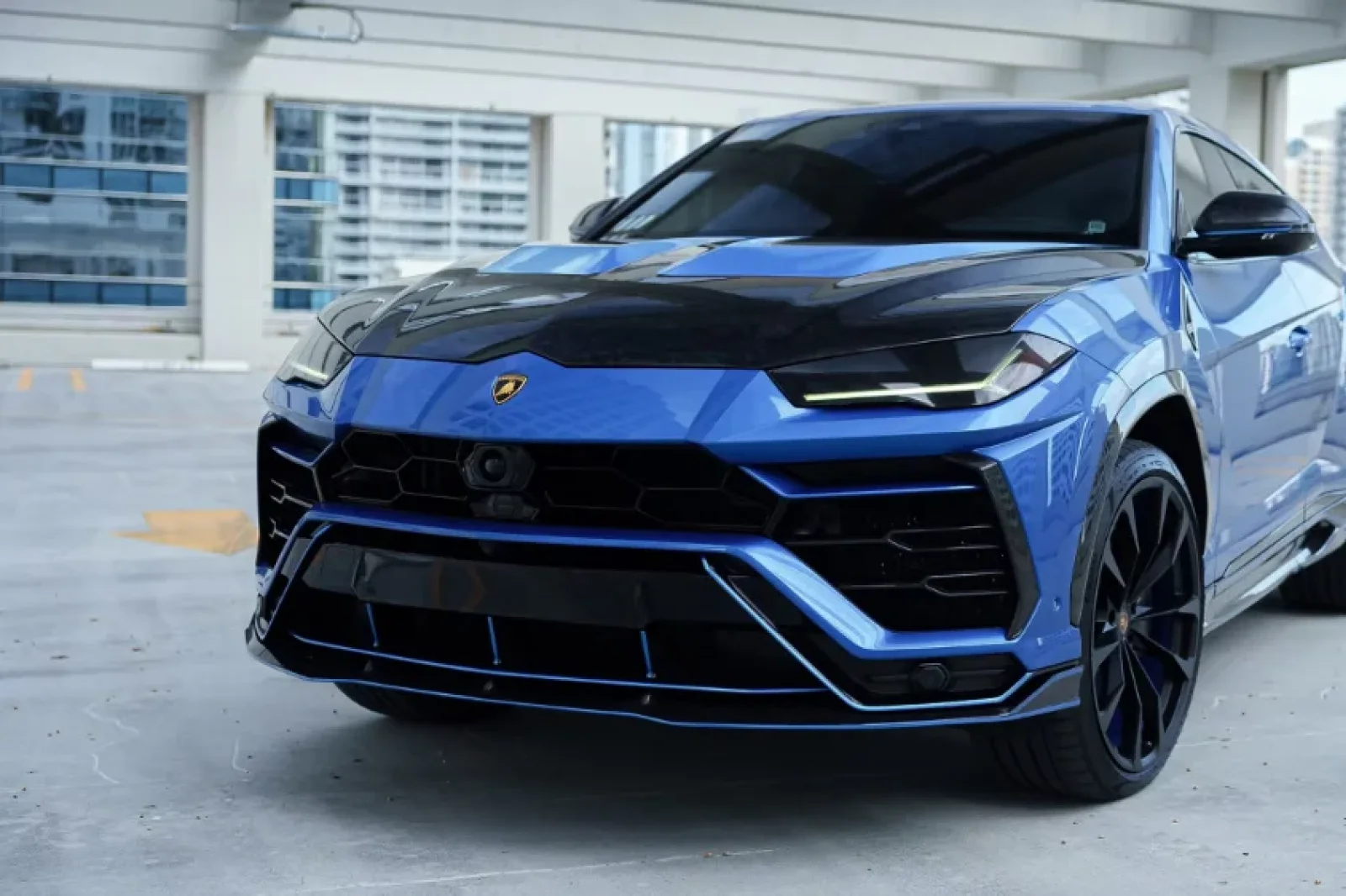 Loyer Lamborghini Urus  Bleu 2025 en Miami