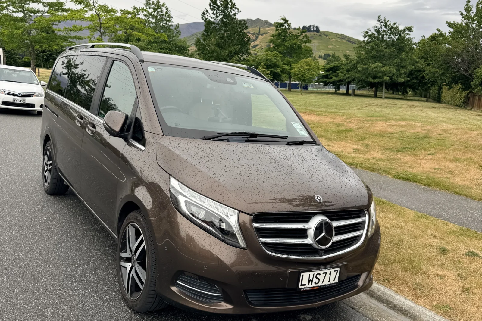 Rent Mercedes-Benz V-Class 250 Brown 2019 in Queenstown