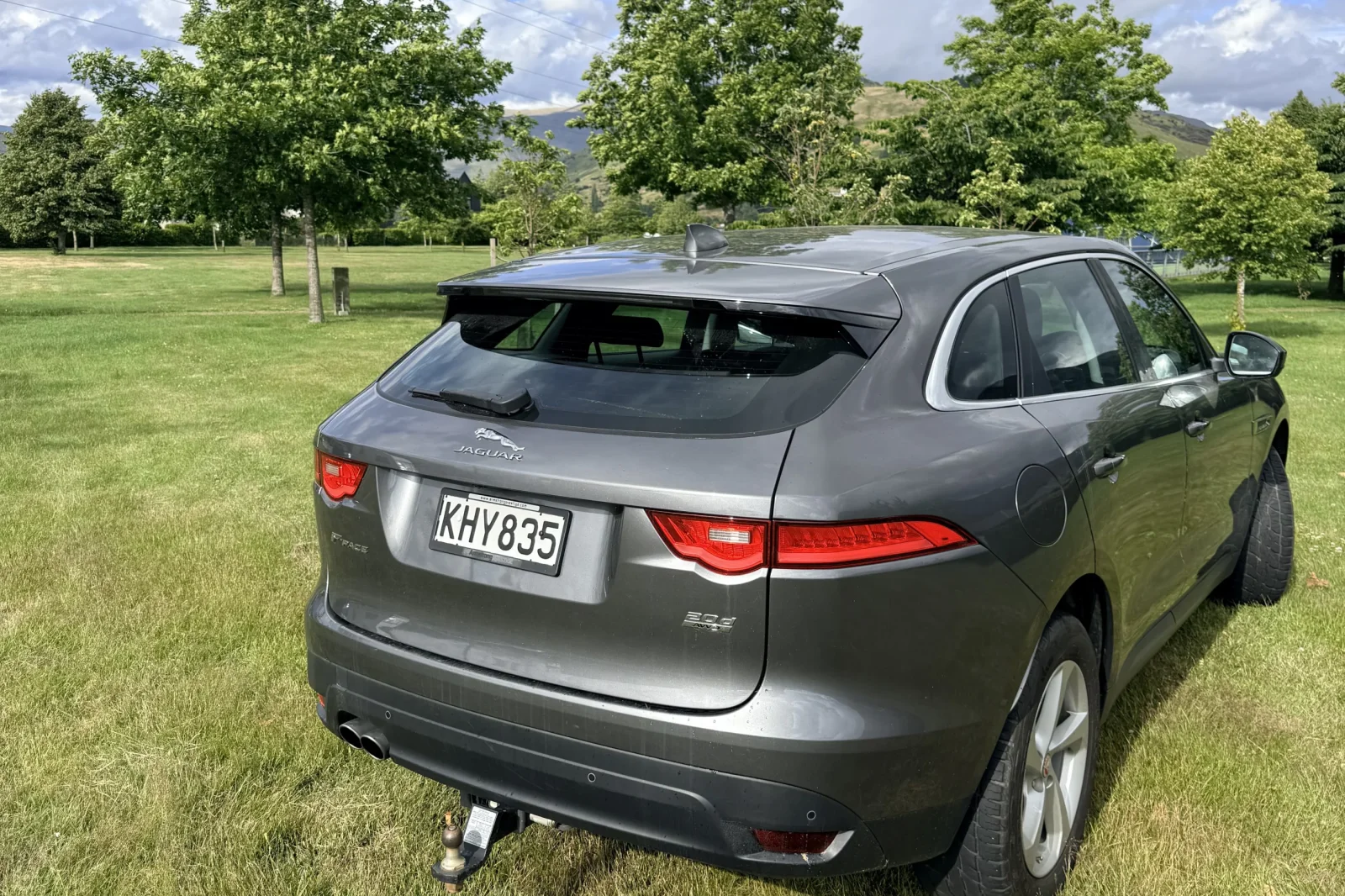 Rent Jaguar F-Pace  Grey 2017 in Queenstown - 6 